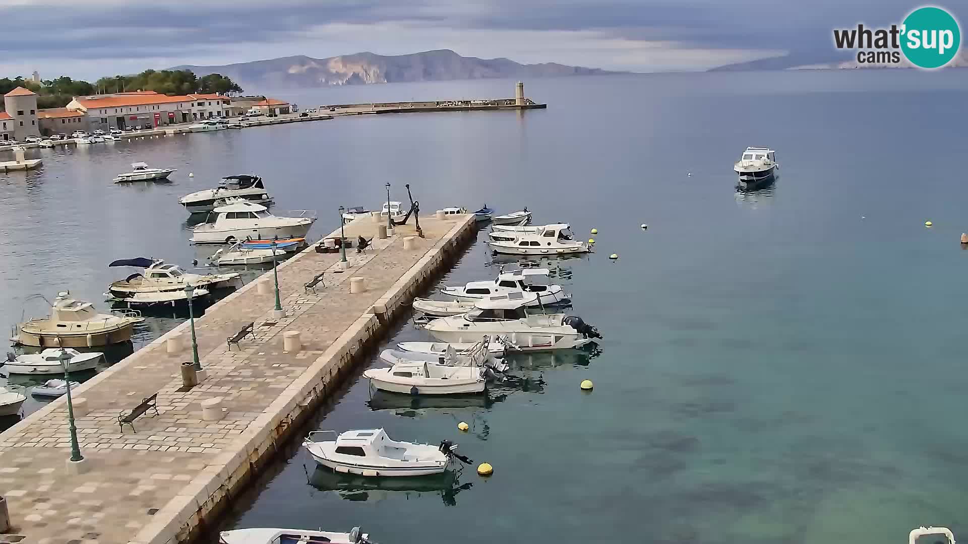 Senj Spletna kamera – pogled na obalo Senja