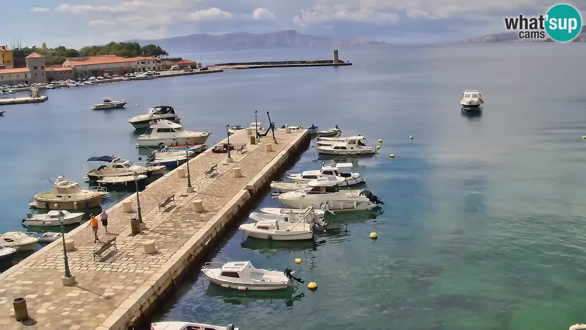 Senj Webcam – Panoramic view of Senj riva