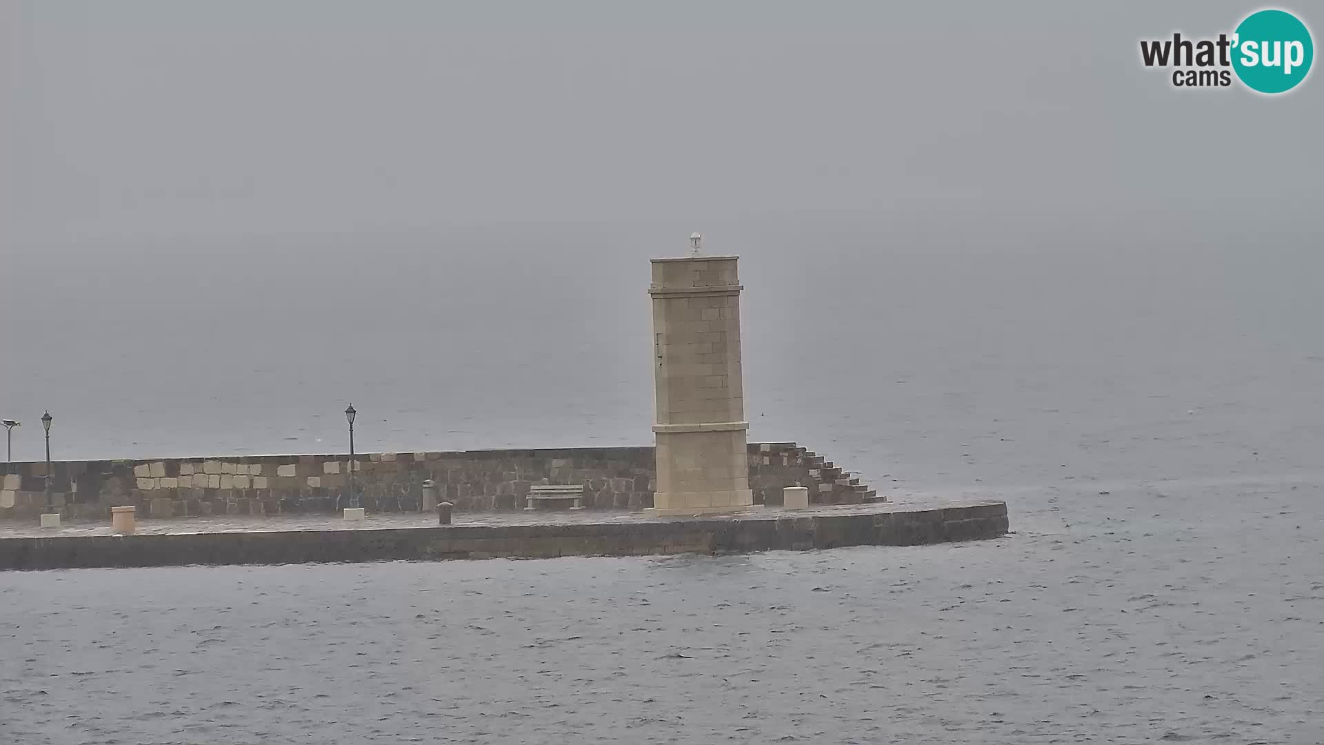 Senj Spletna kamera – pogled na obalo Senja