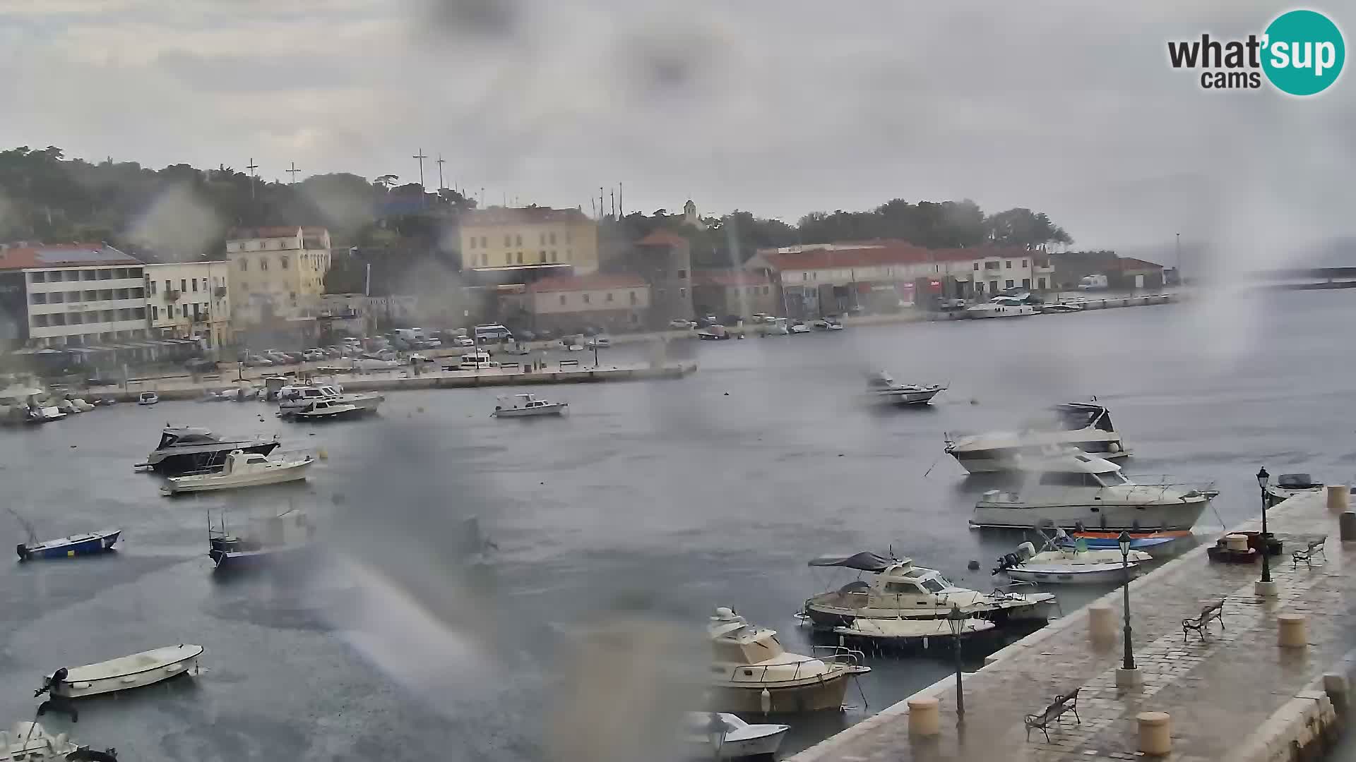 Kamera u živo Senj – Panoramski pogled na senjsku rivu