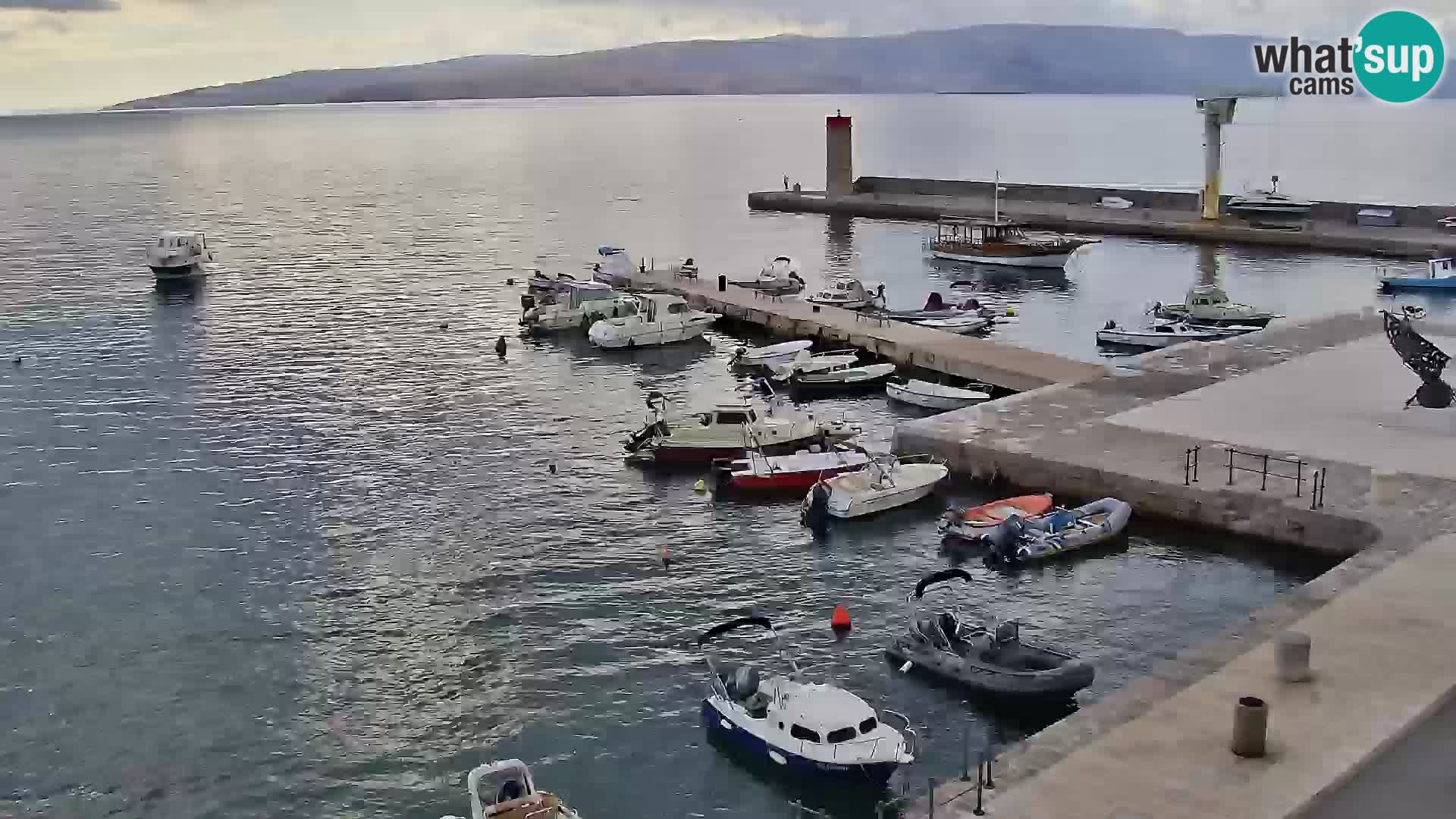 Senj Webcam – Panoramic view of Senj riva