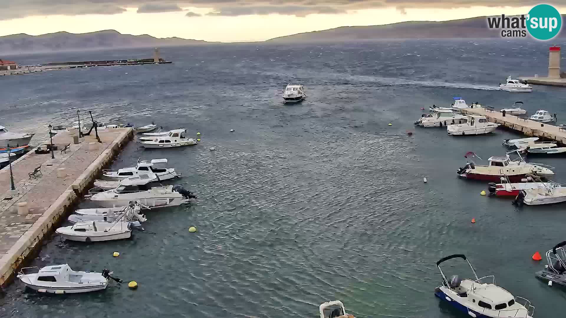 Senj Webcam – Panoramic view of Senj riva