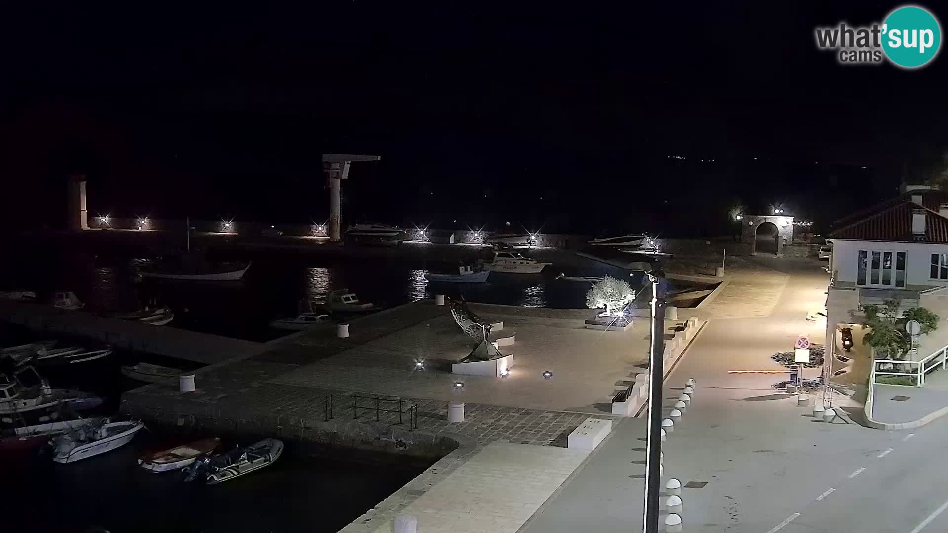 Senj Webcam – Panoramic view of Senj riva
