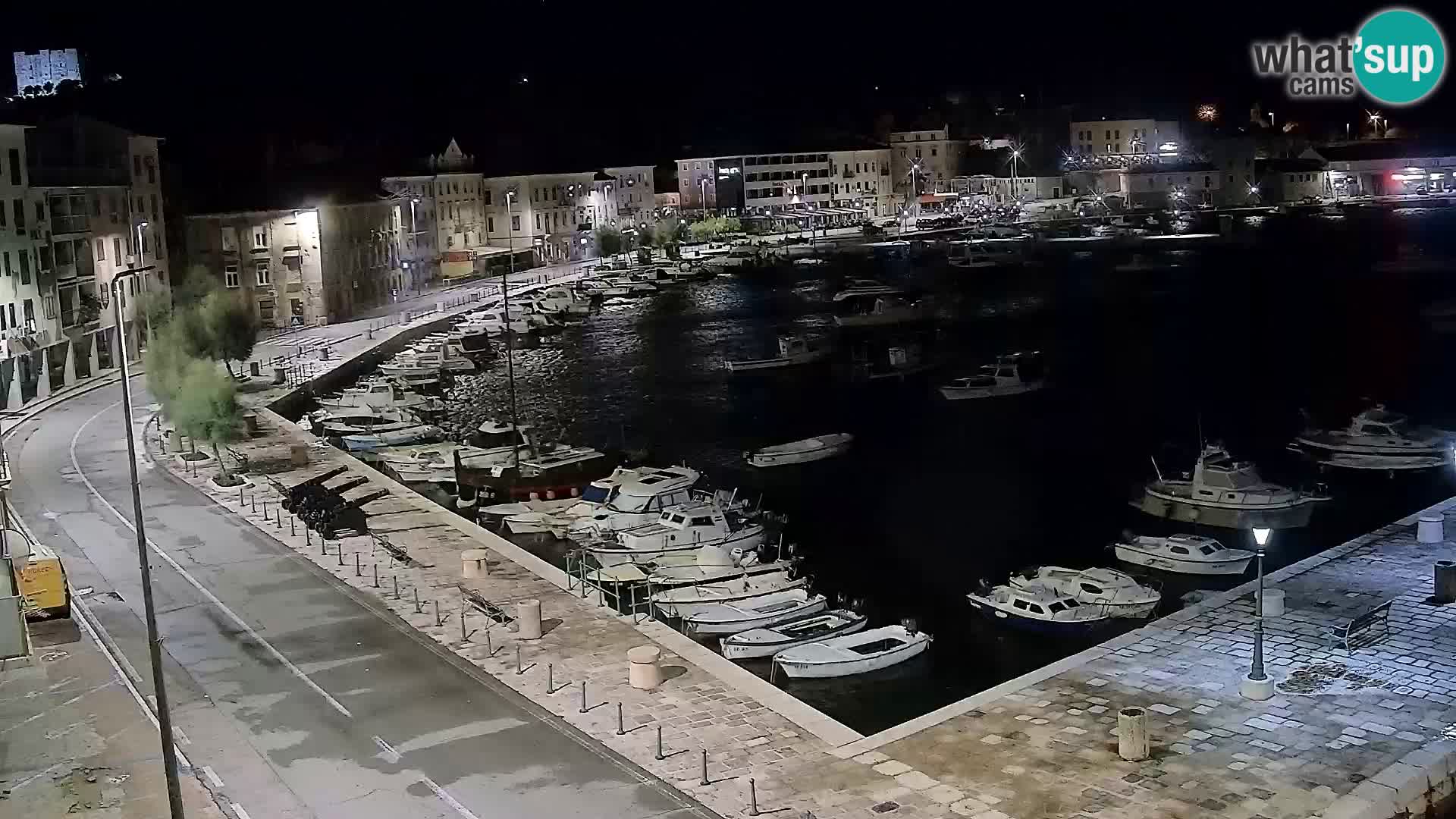 Senj Webcam – Panoramic view of Senj riva