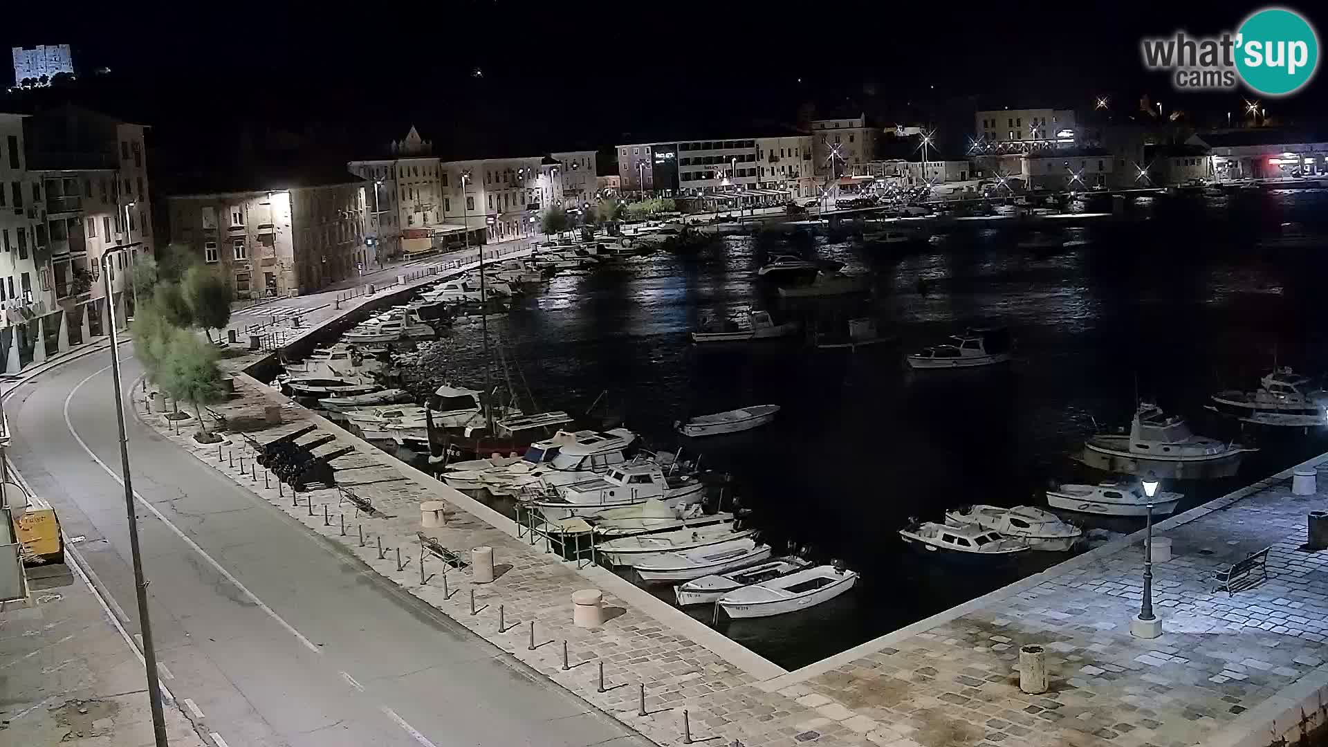 Senj Spletna kamera – pogled na obalo Senja