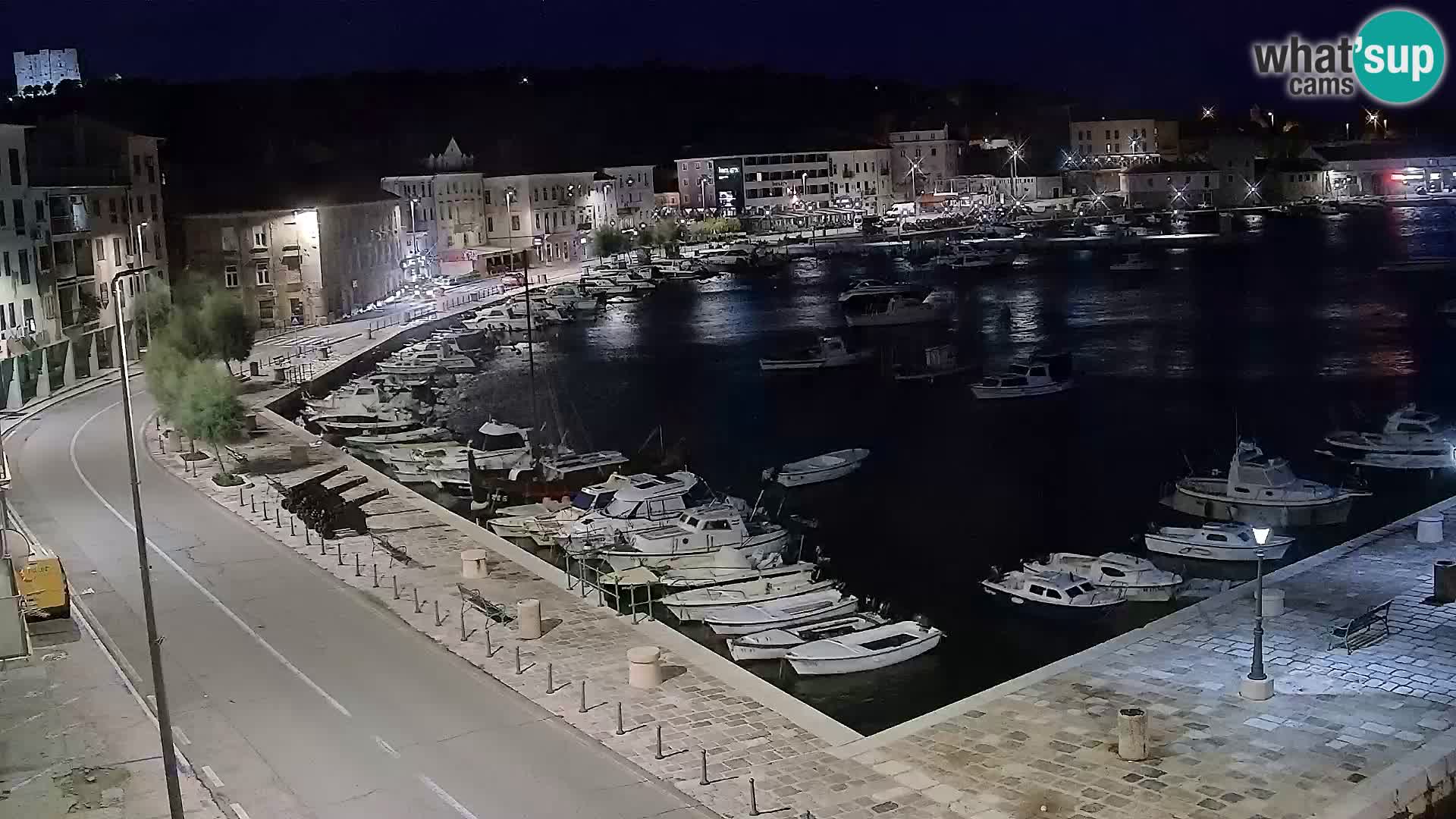 Senj camera en vivo – Vista panorámica de Senj riva