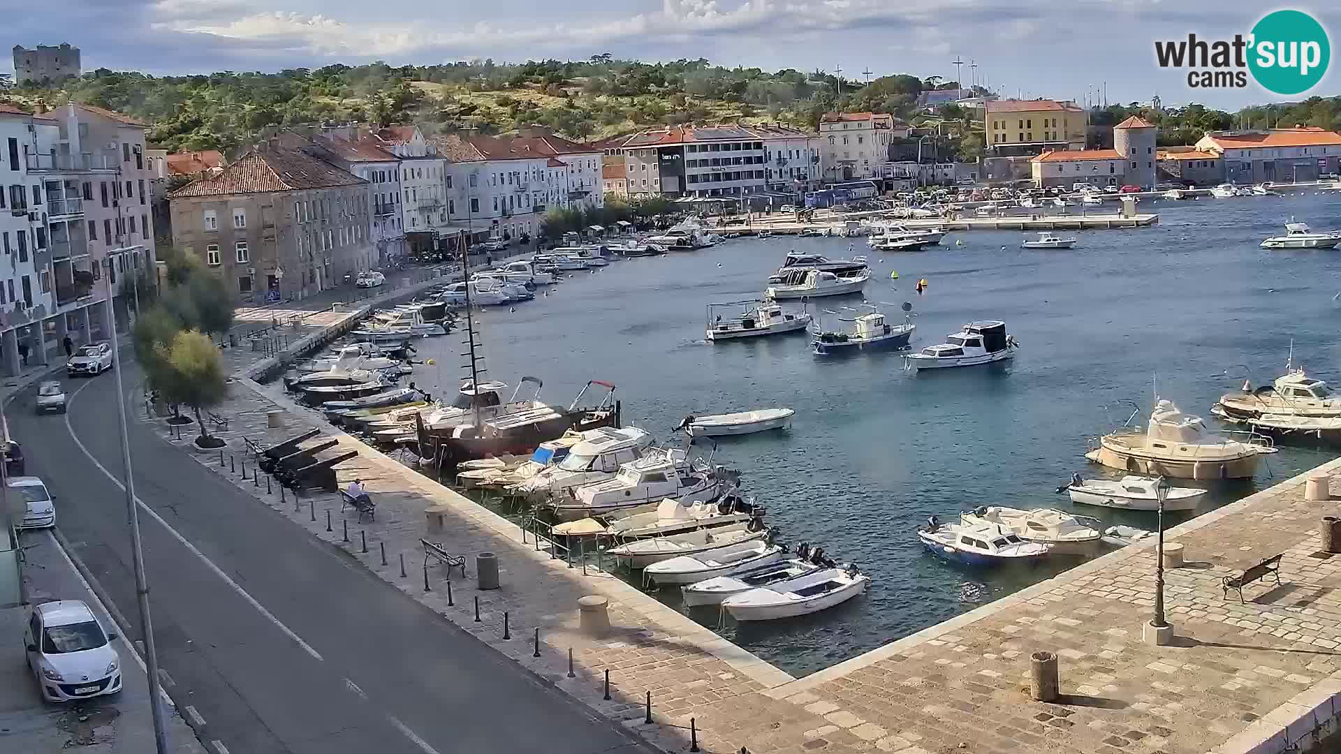 Senj Webcam – Panoramic view of Senj riva