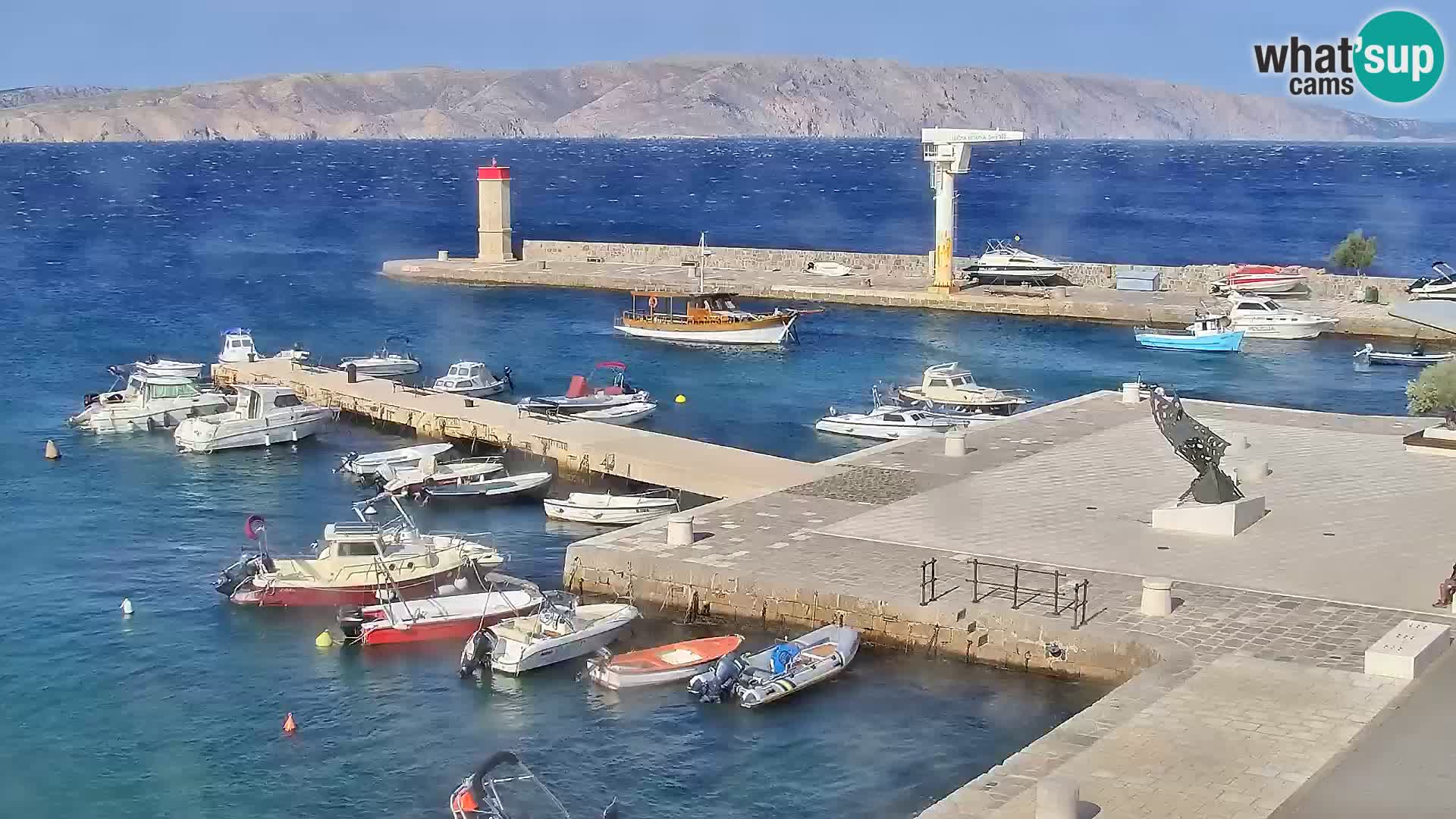 Senj Webcam – Panoramic view of Senj riva