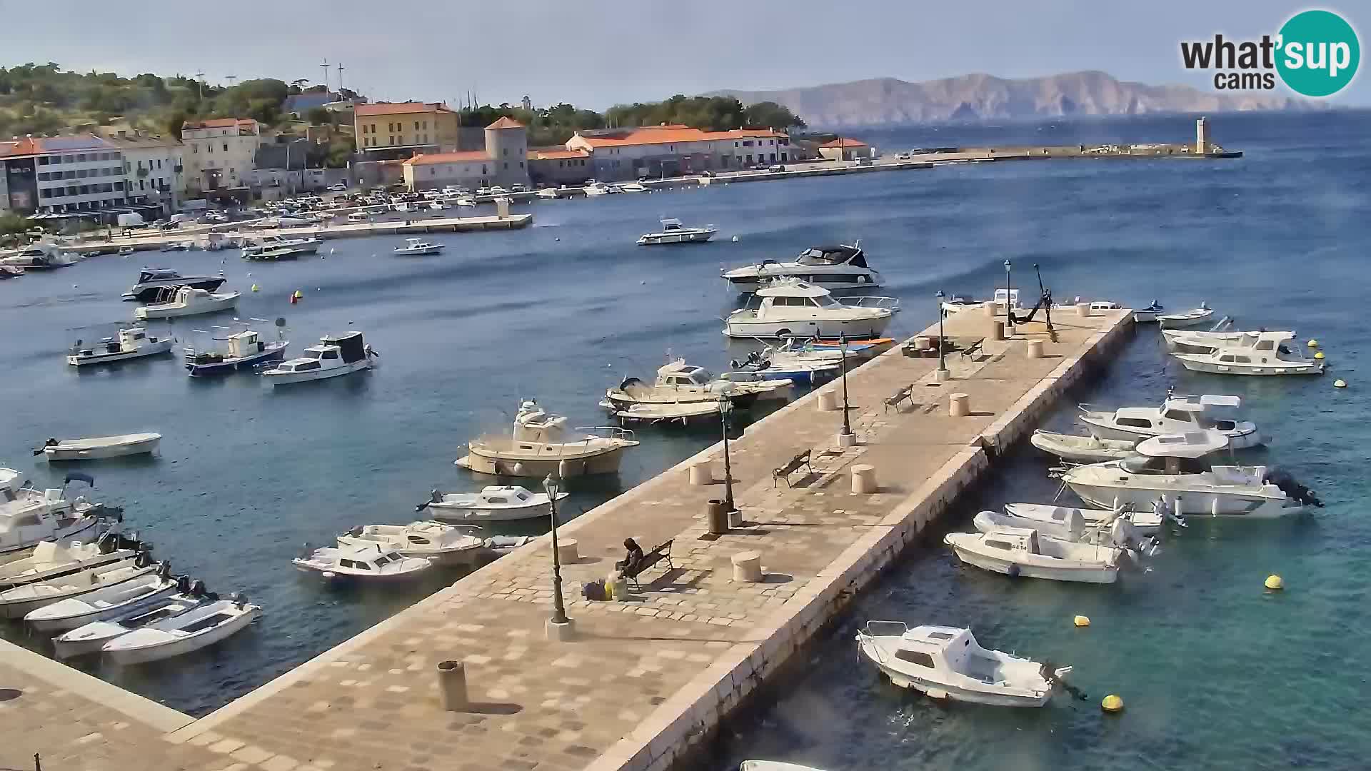Senj Spletna kamera – pogled na obalo Senja