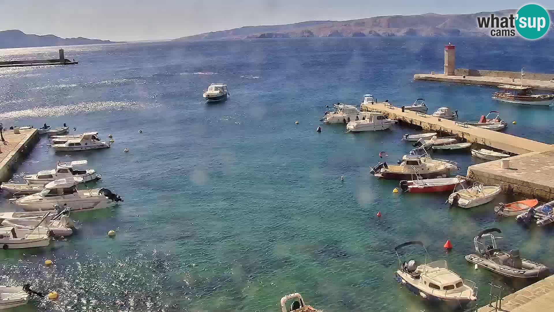 Webcam Segna – Panorama dell’lungomare di Senj