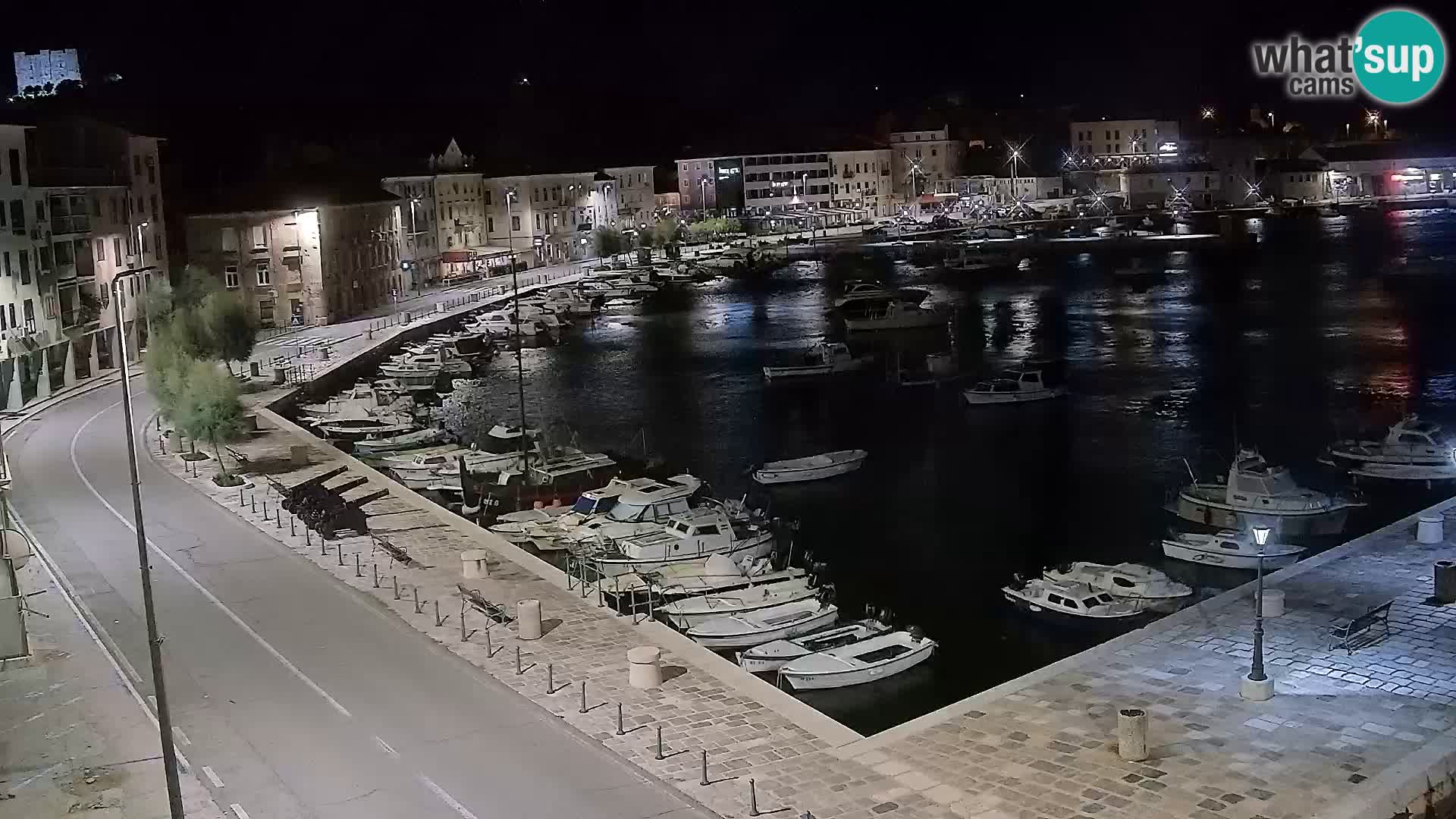 Senj Webcam – Panoramic view of Senj riva