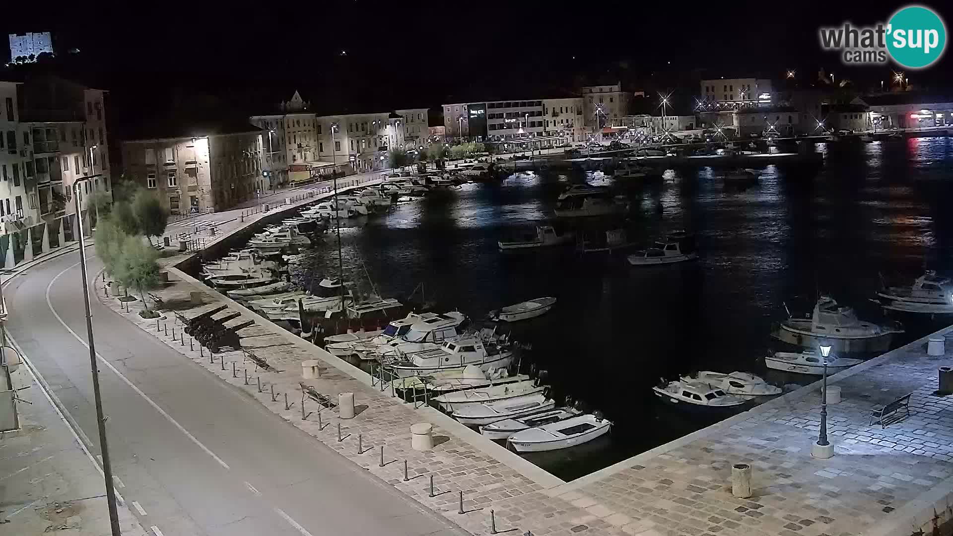 Webcam Segna – Panorama dell’lungomare di Senj