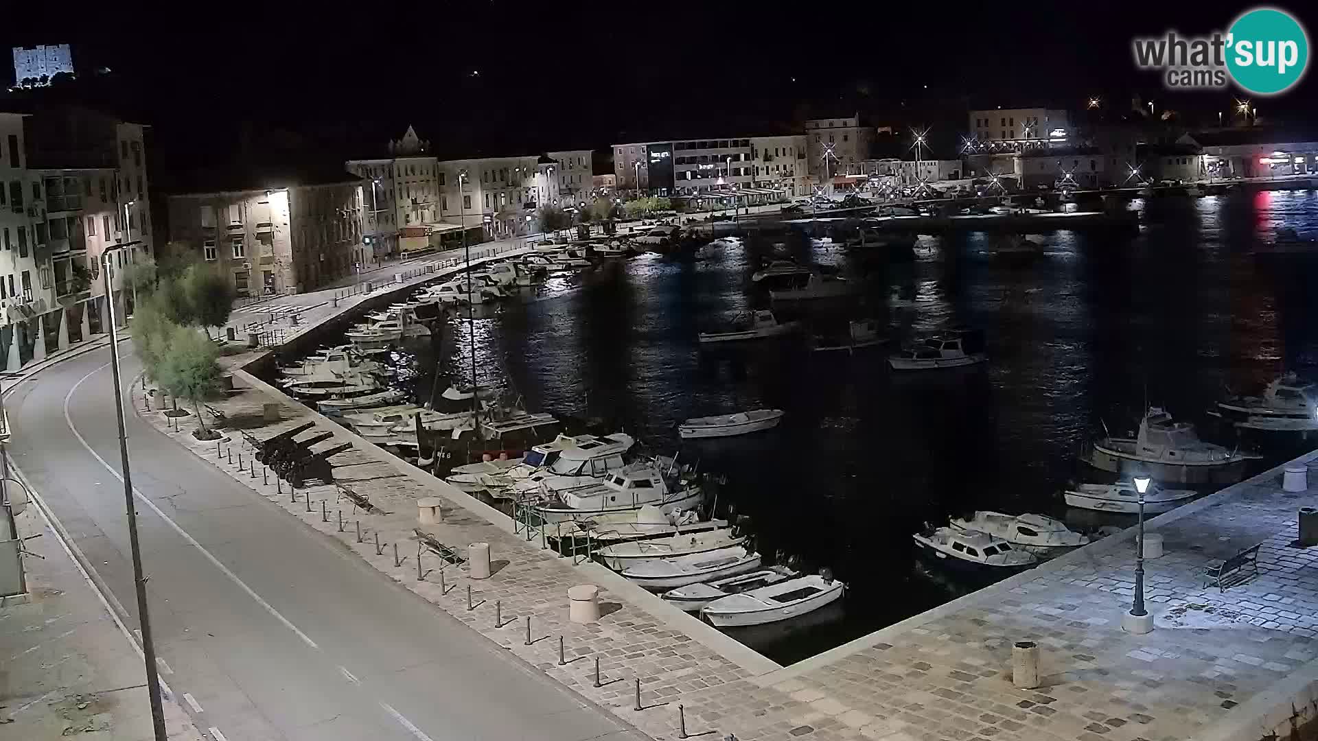 Senj Webcam – Panoramic view of Senj riva