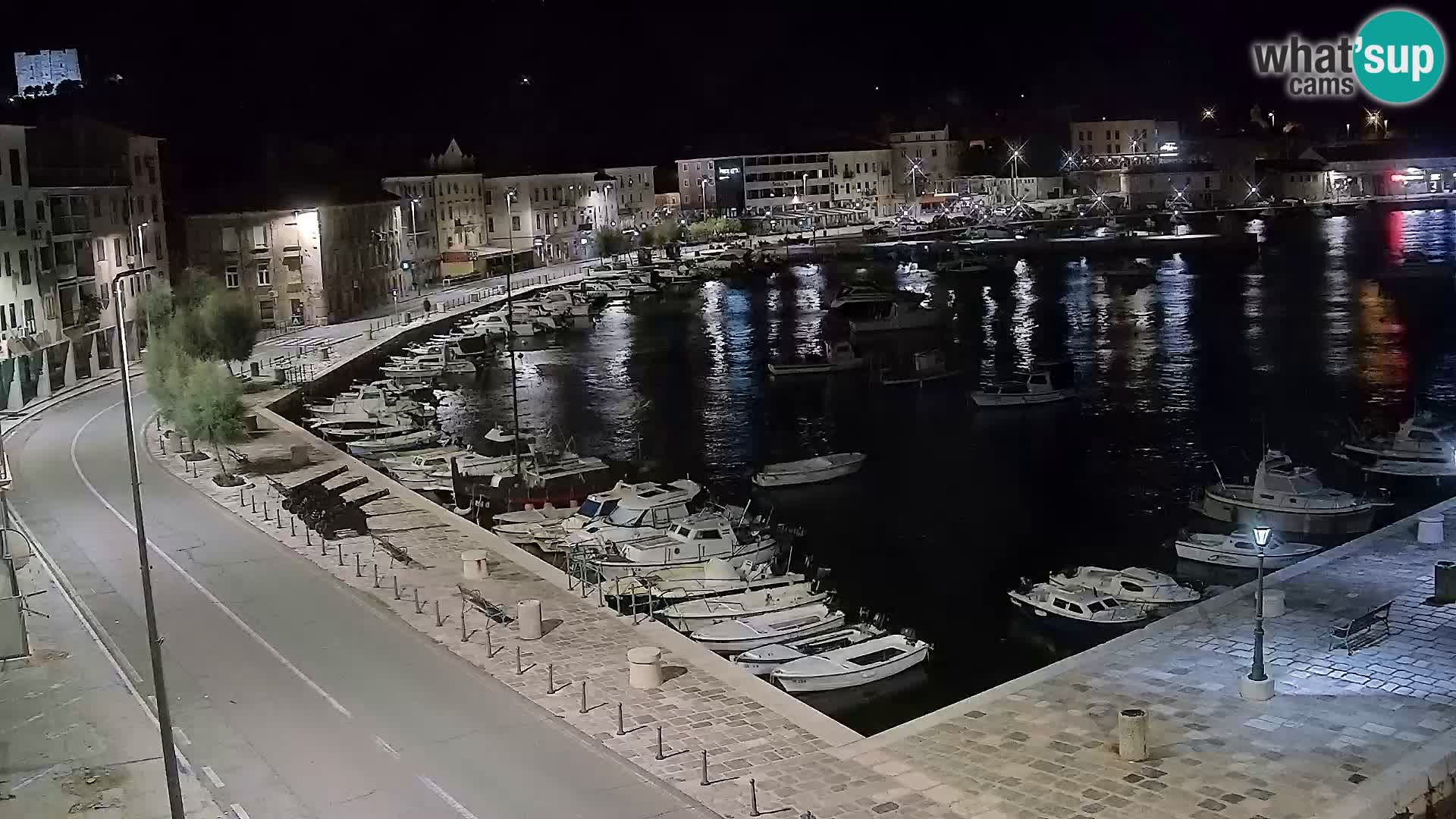 Senj camera en vivo – Vista panorámica de Senj riva