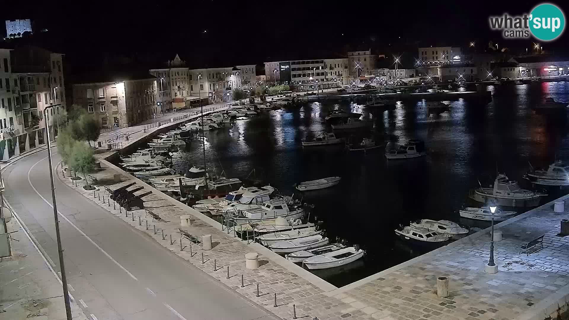 Senj Webcam – Panoramic view of Senj riva
