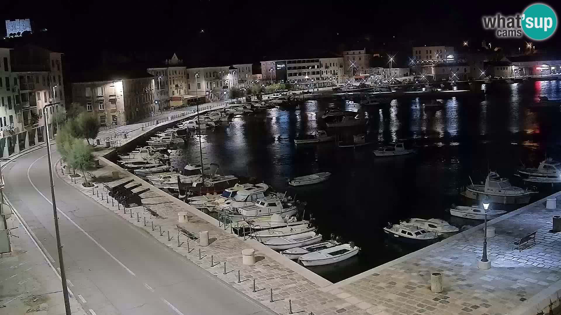 Senj Webcam – Panoramic view of Senj riva