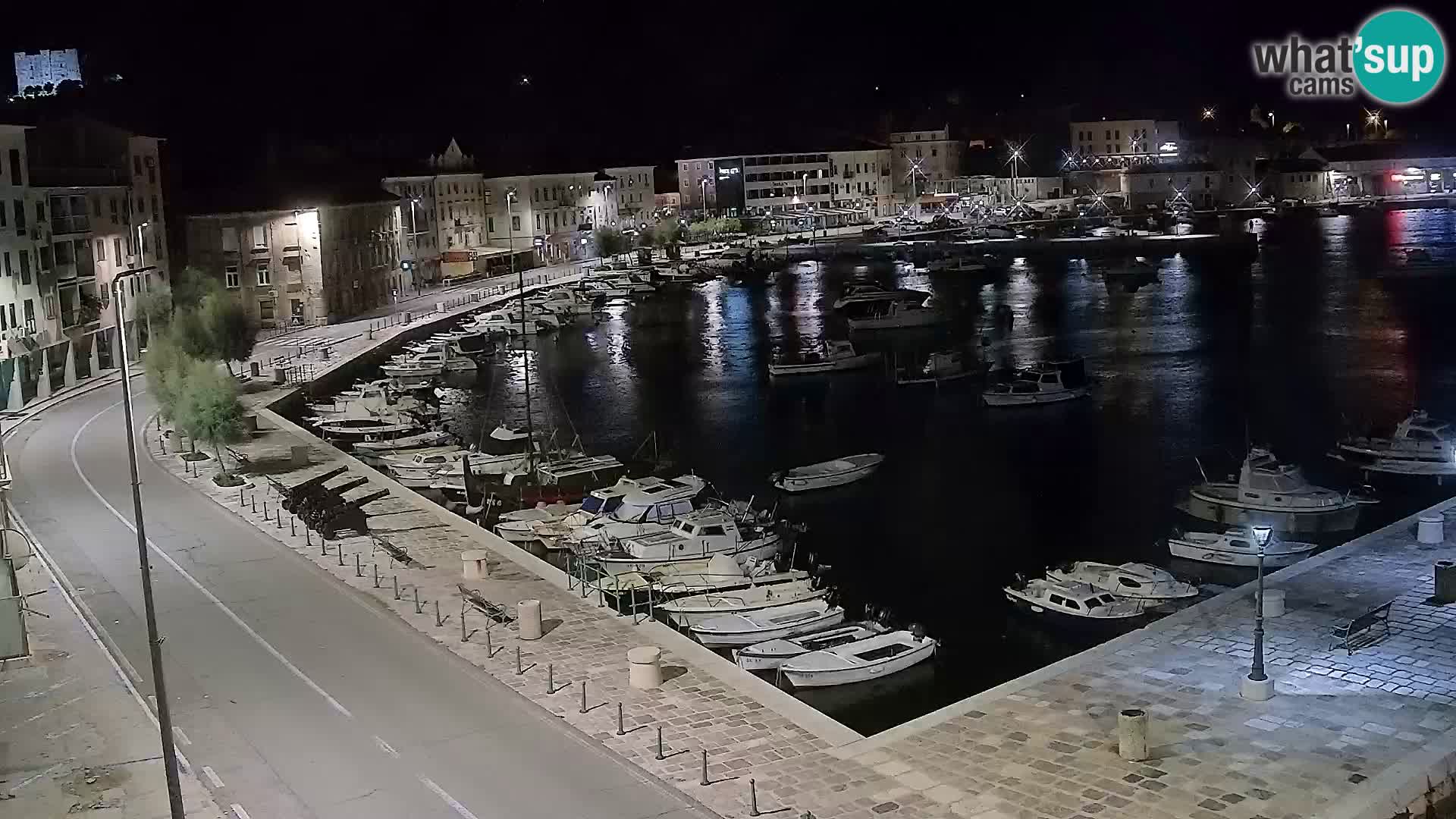 Senj Spletna kamera – pogled na obalo Senja