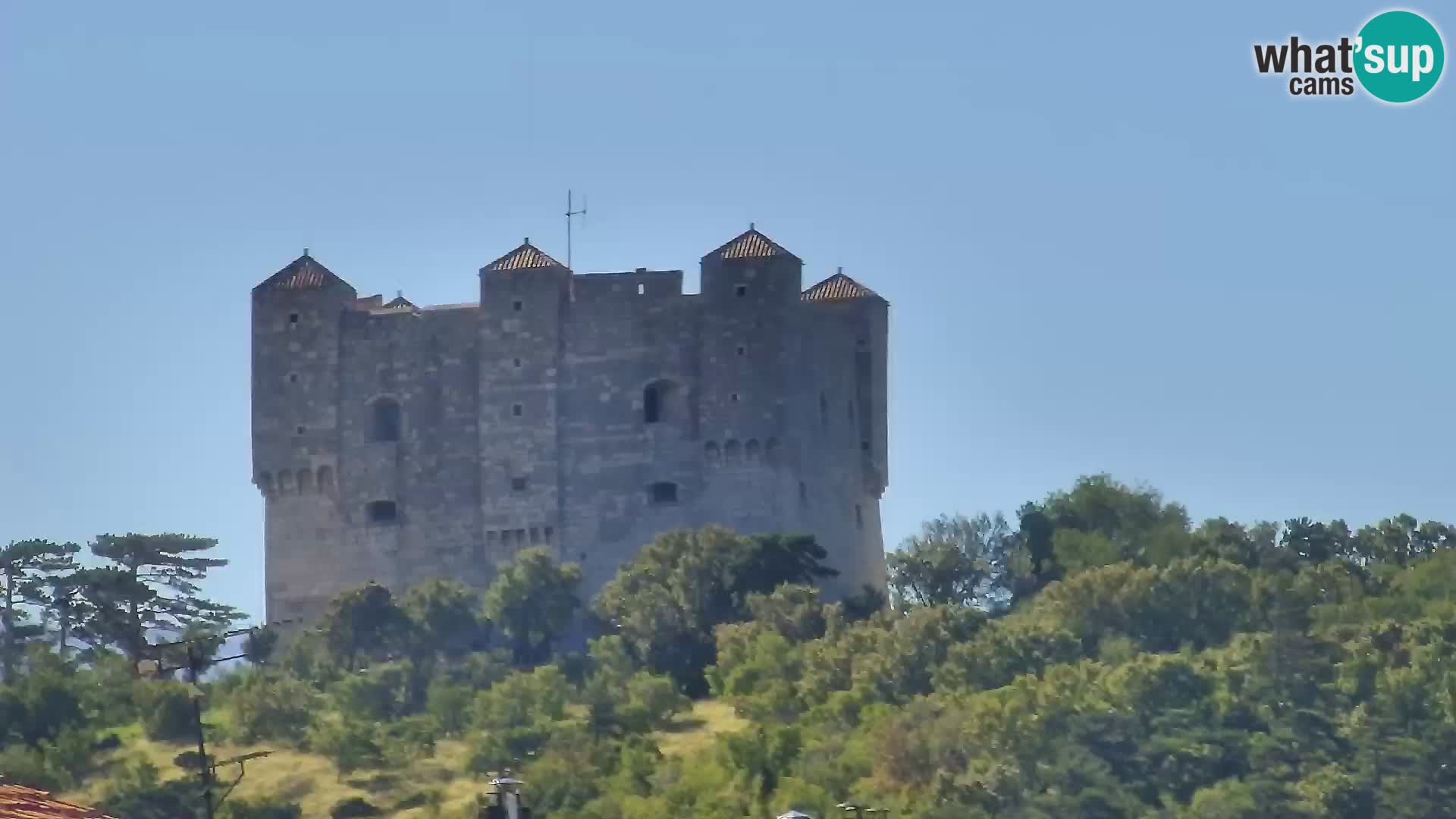 Senj camera en vivo – Vista panorámica de Senj riva