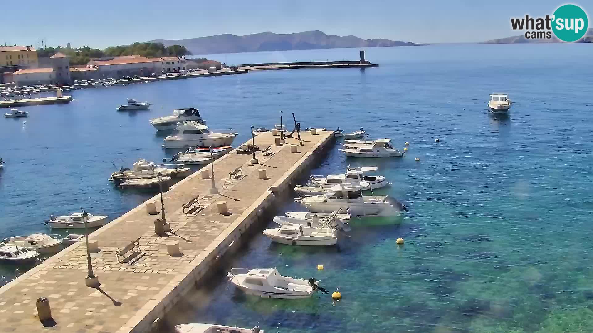 Senj Spletna kamera – pogled na obalo Senja