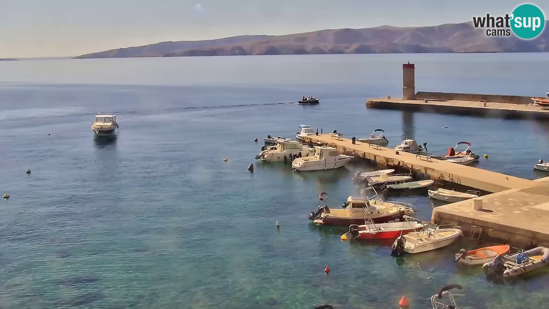 Kamera u živo Senj – Panoramski pogled na senjsku rivu