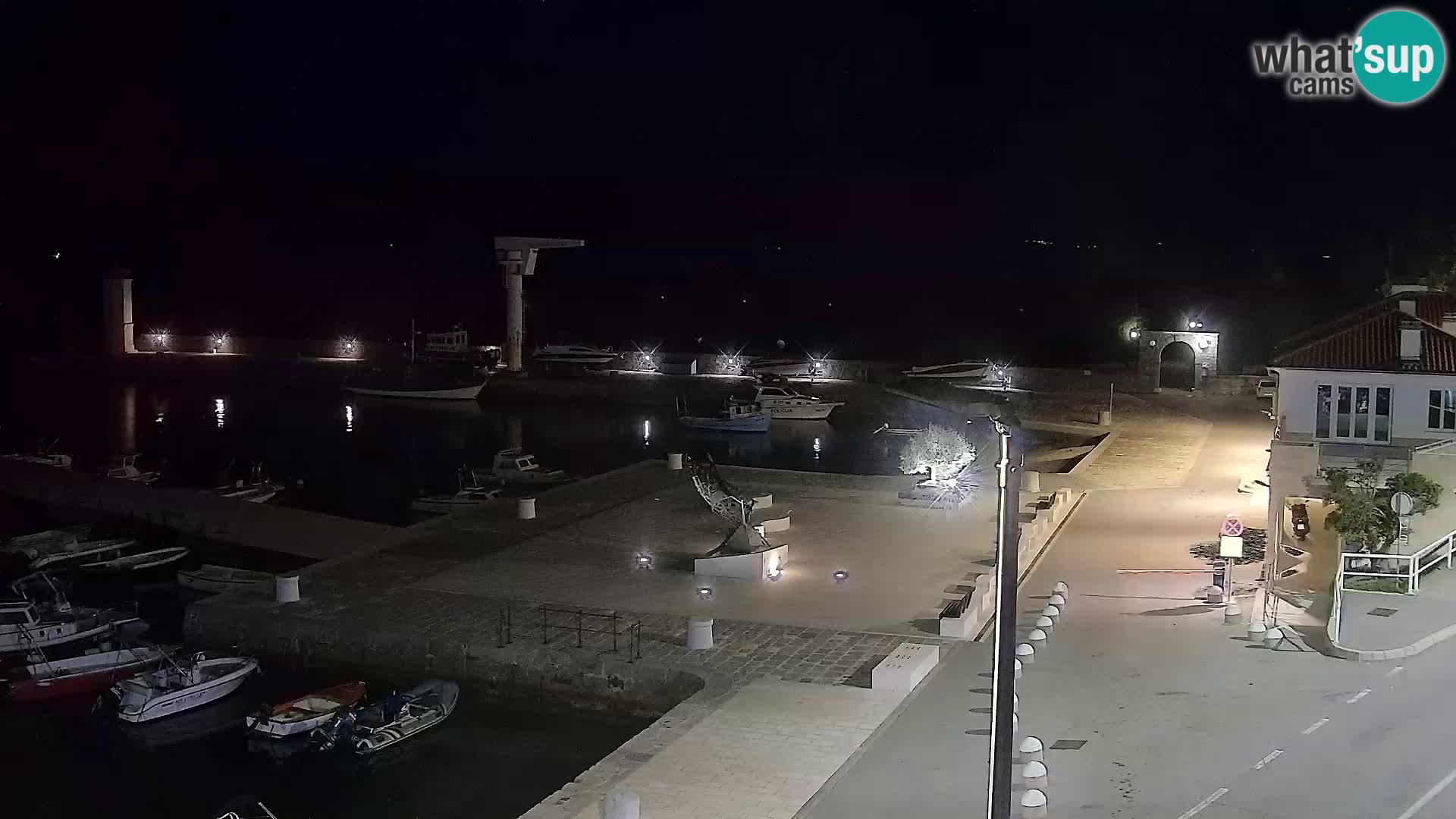 Senj Webcam – Panoramic view of Senj riva