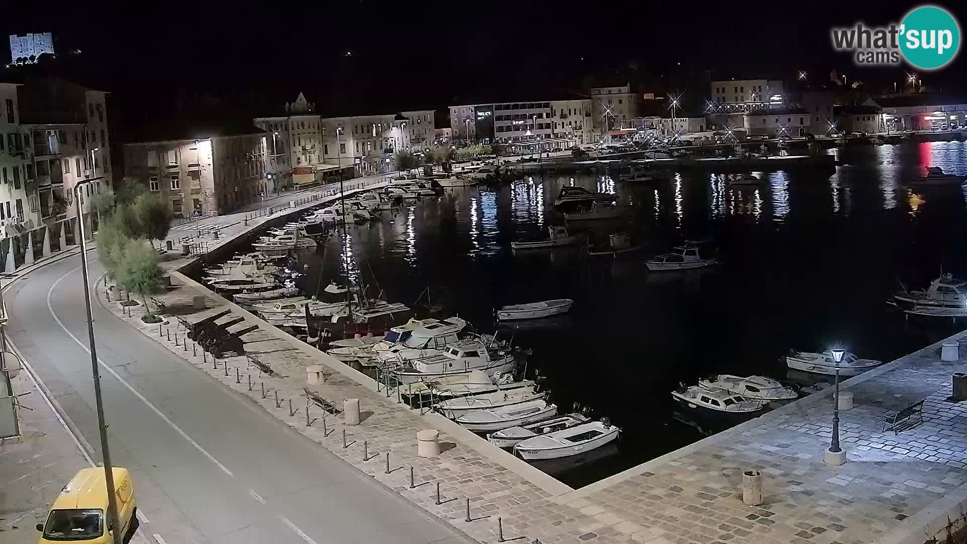 Senj camera en vivo – Vista panorámica de Senj riva