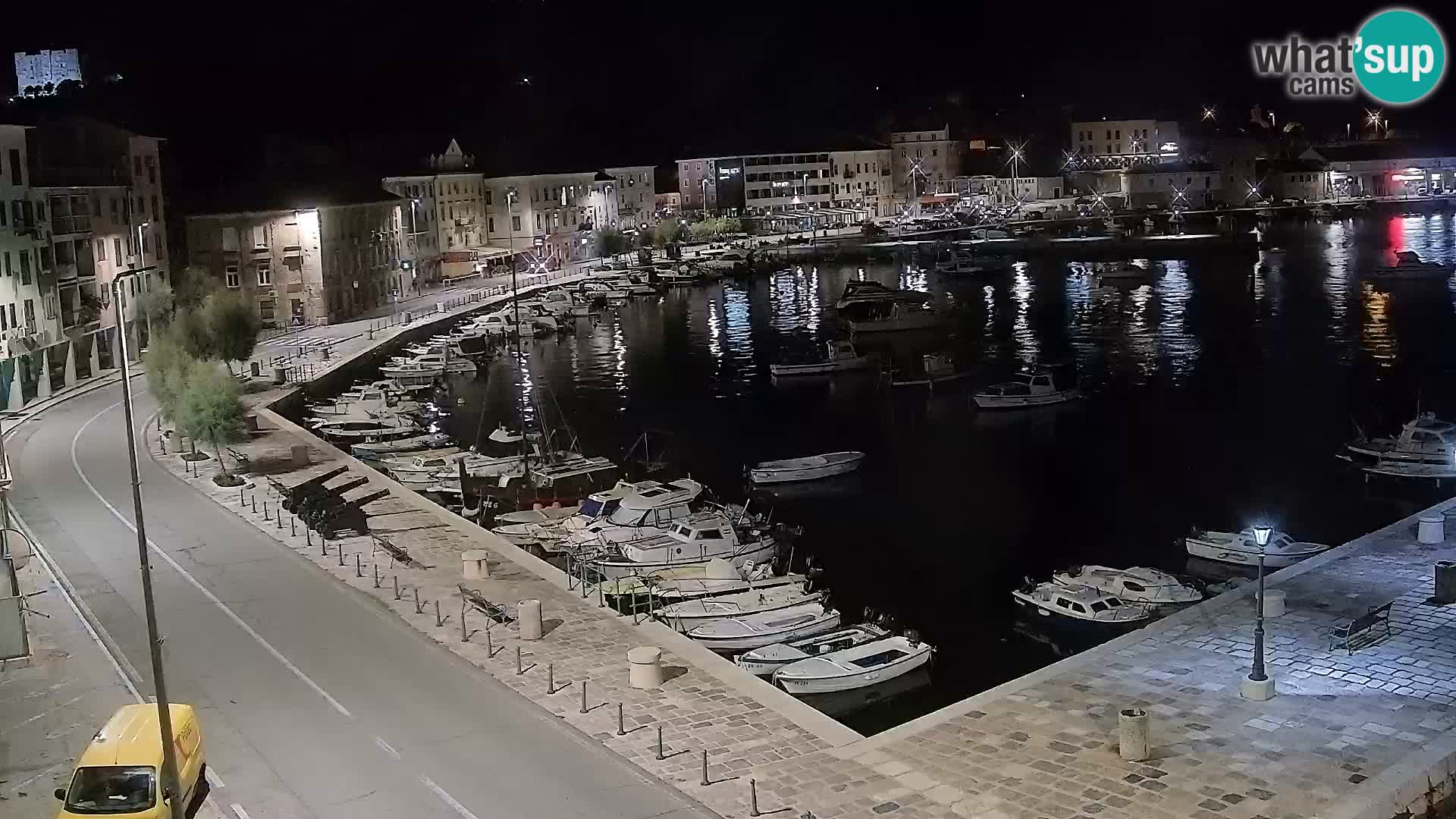 Senj Spletna kamera – pogled na obalo Senja