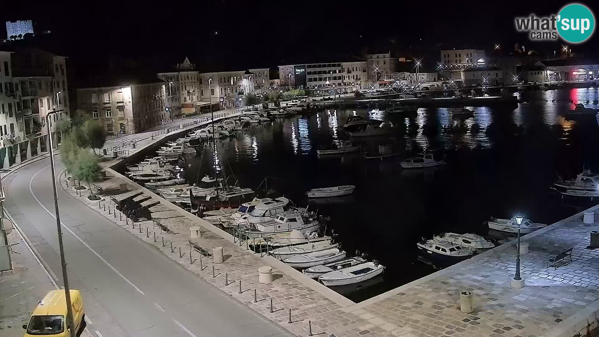 Senj Spletna kamera – pogled na obalo Senja