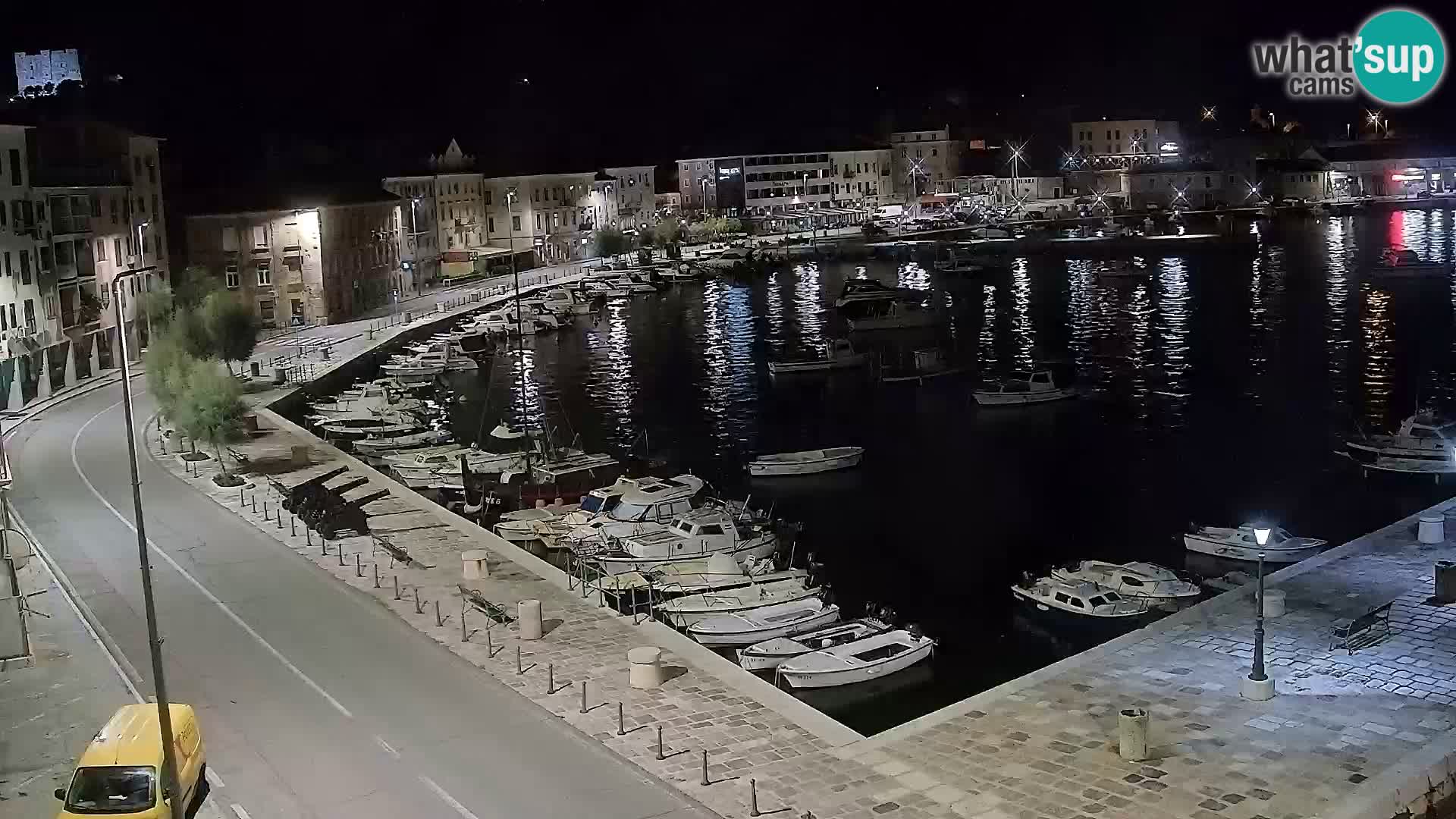 Senj camera en vivo – Vista panorámica de Senj riva