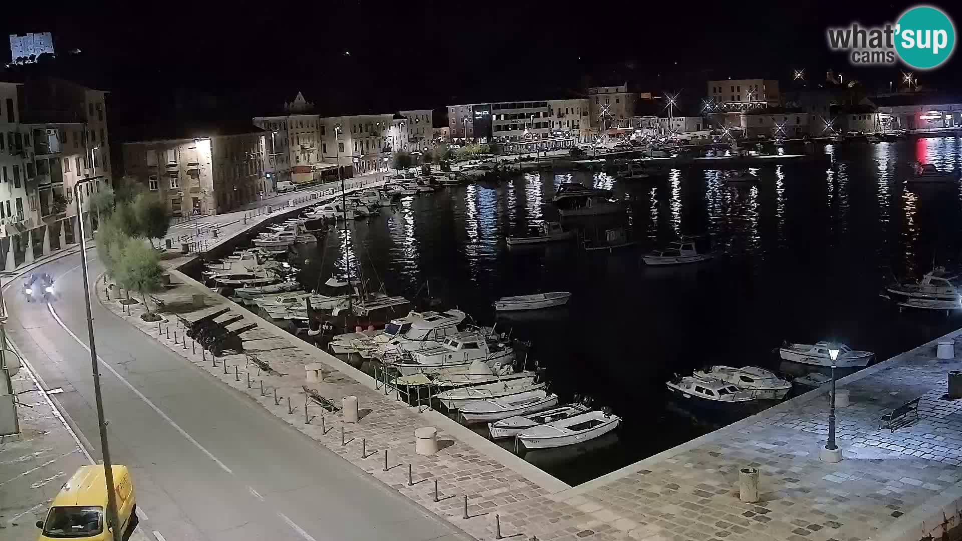 Senj camera en vivo – Vista panorámica de Senj riva
