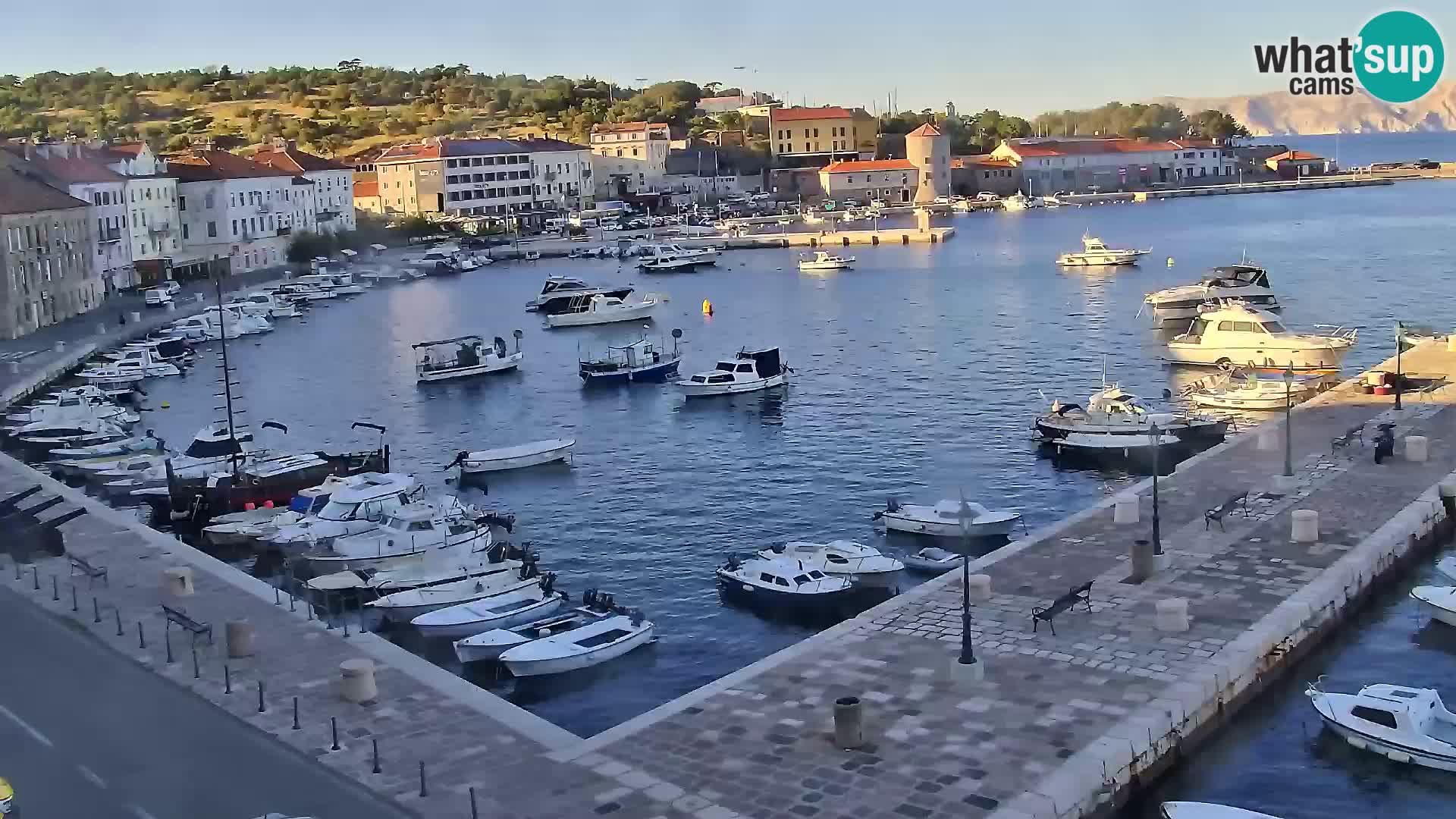 Webcam Segna – Panorama dell’lungomare di Senj