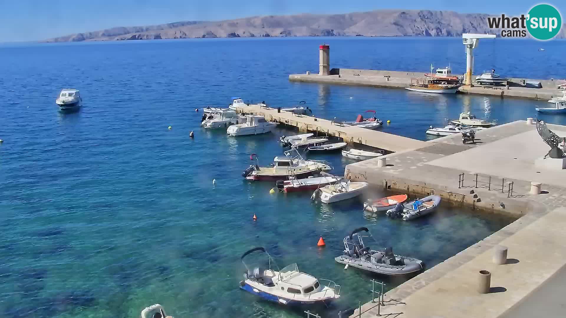 Senj camera en vivo – Vista panorámica de Senj riva