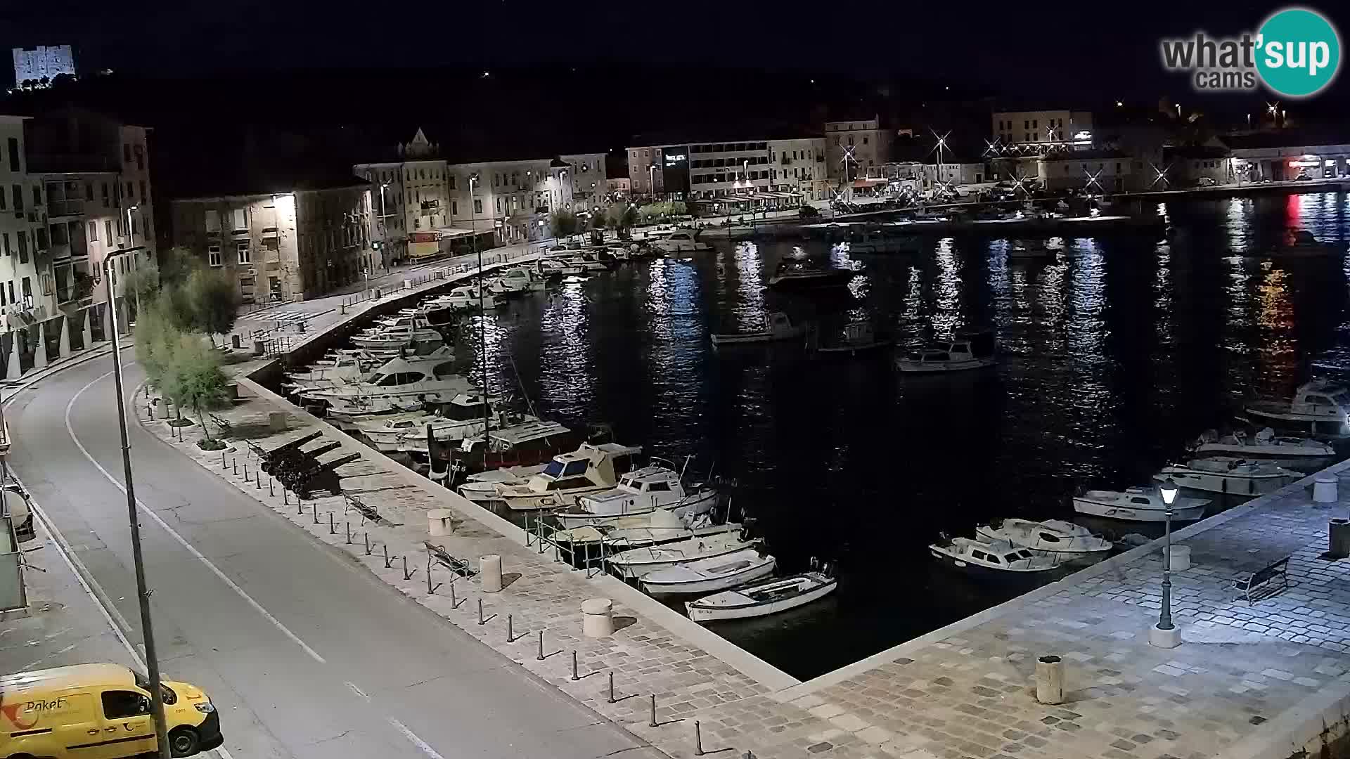 Senj Webcam – Panoramic view of Senj riva