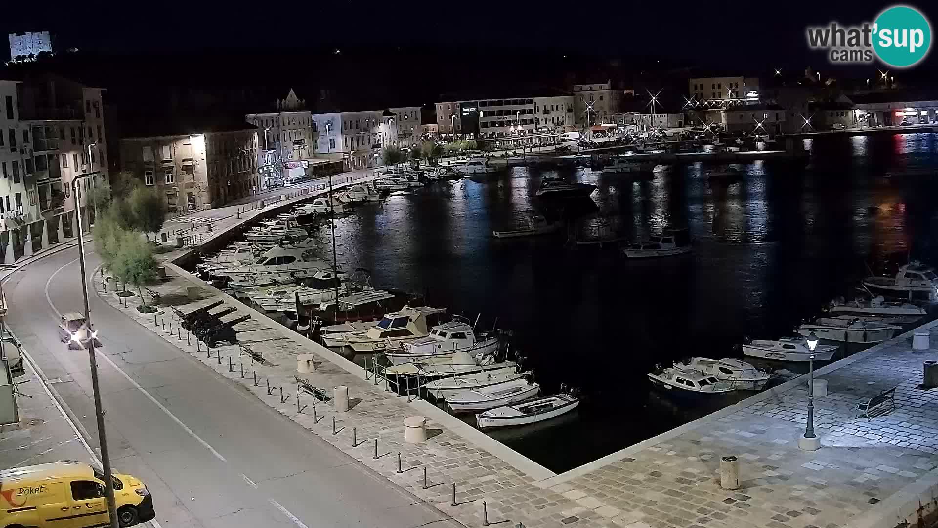 Senj Spletna kamera – pogled na obalo Senja