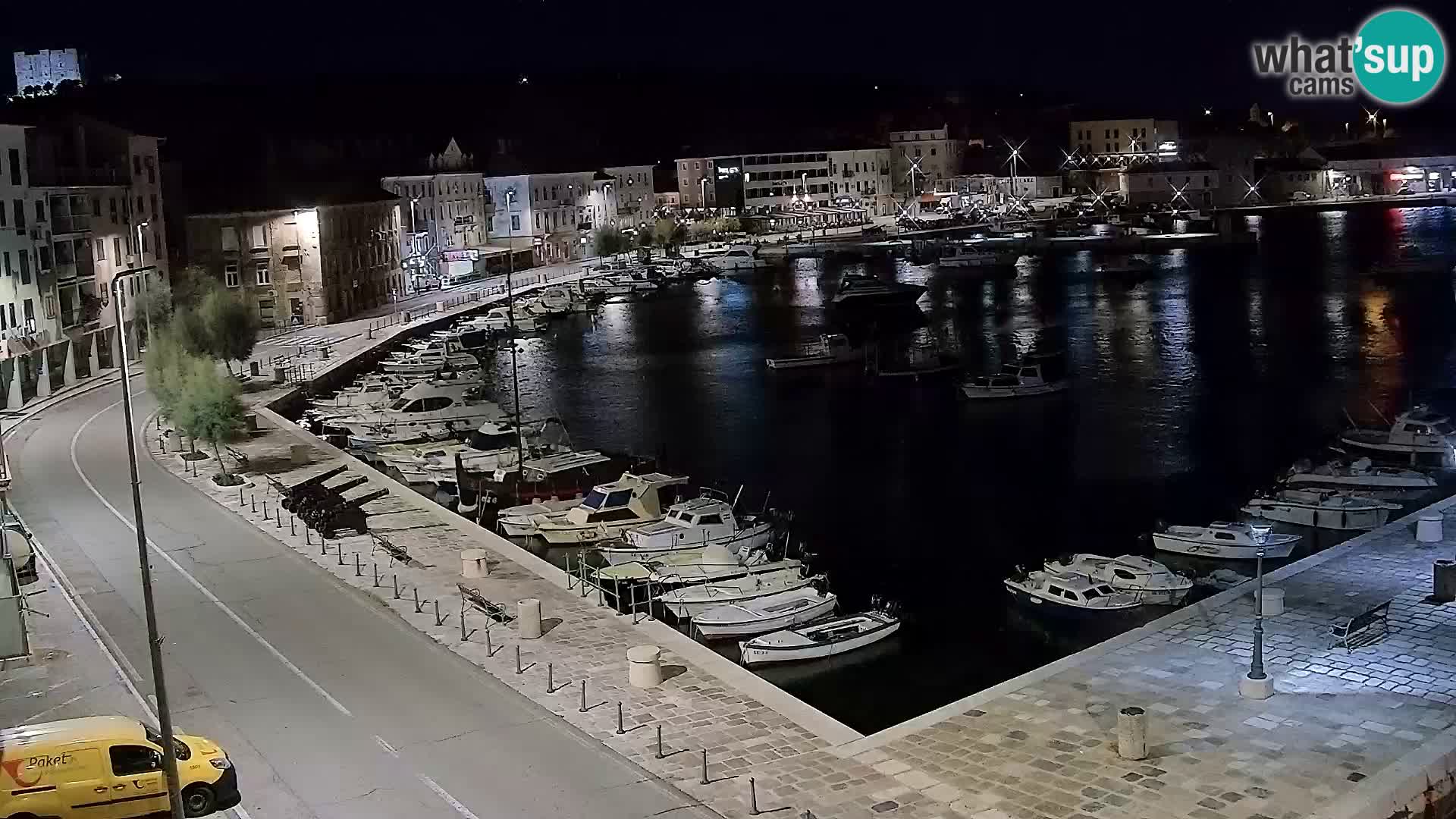 Senj camera en vivo – Vista panorámica de Senj riva