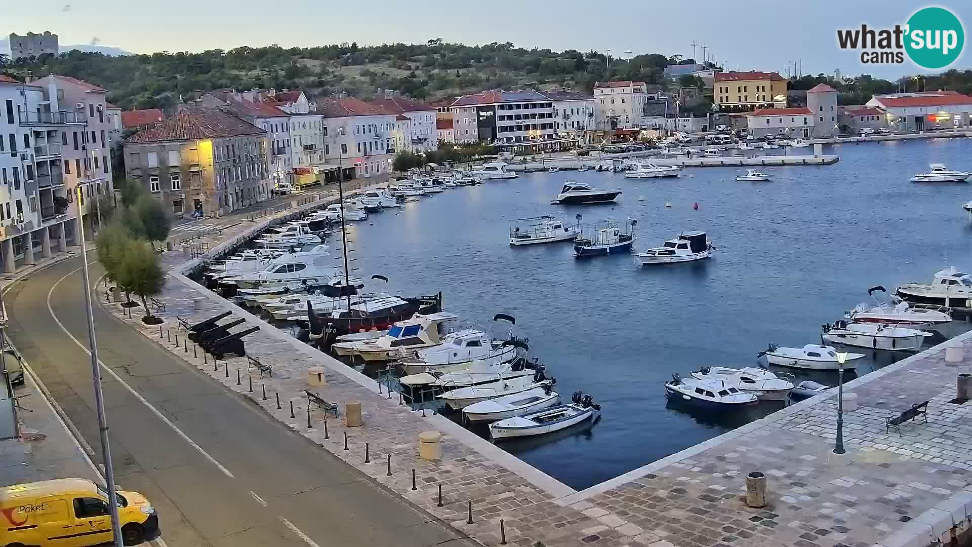 Senj Spletna kamera – pogled na obalo Senja