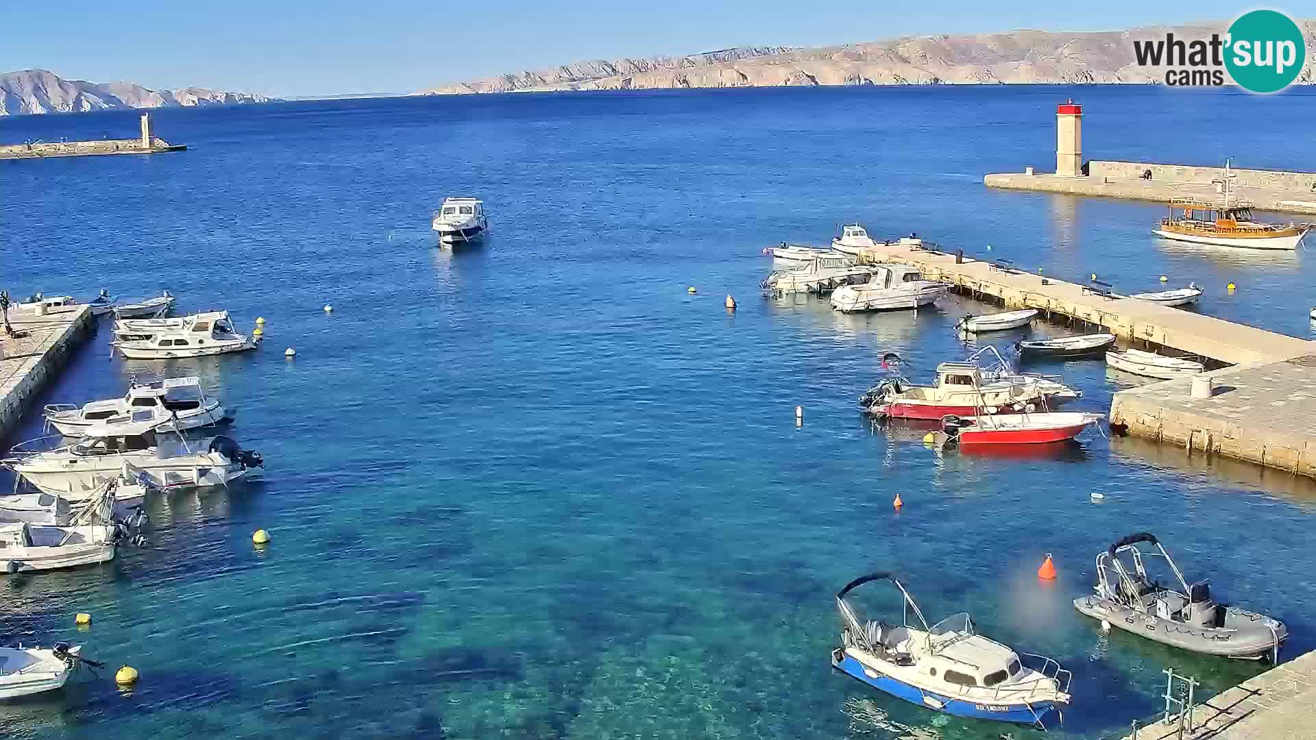 Senj Spletna kamera – pogled na obalo Senja