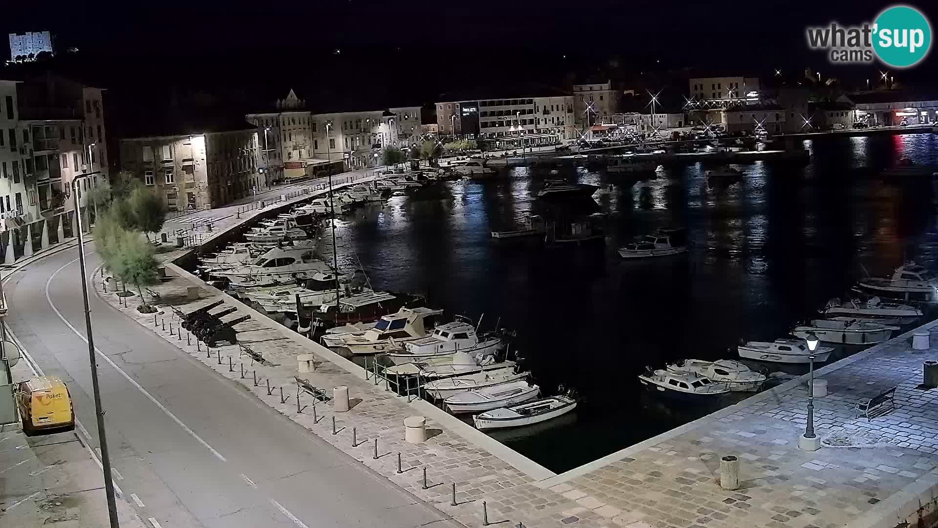 Webcam Segna – Panorama dell’lungomare di Senj