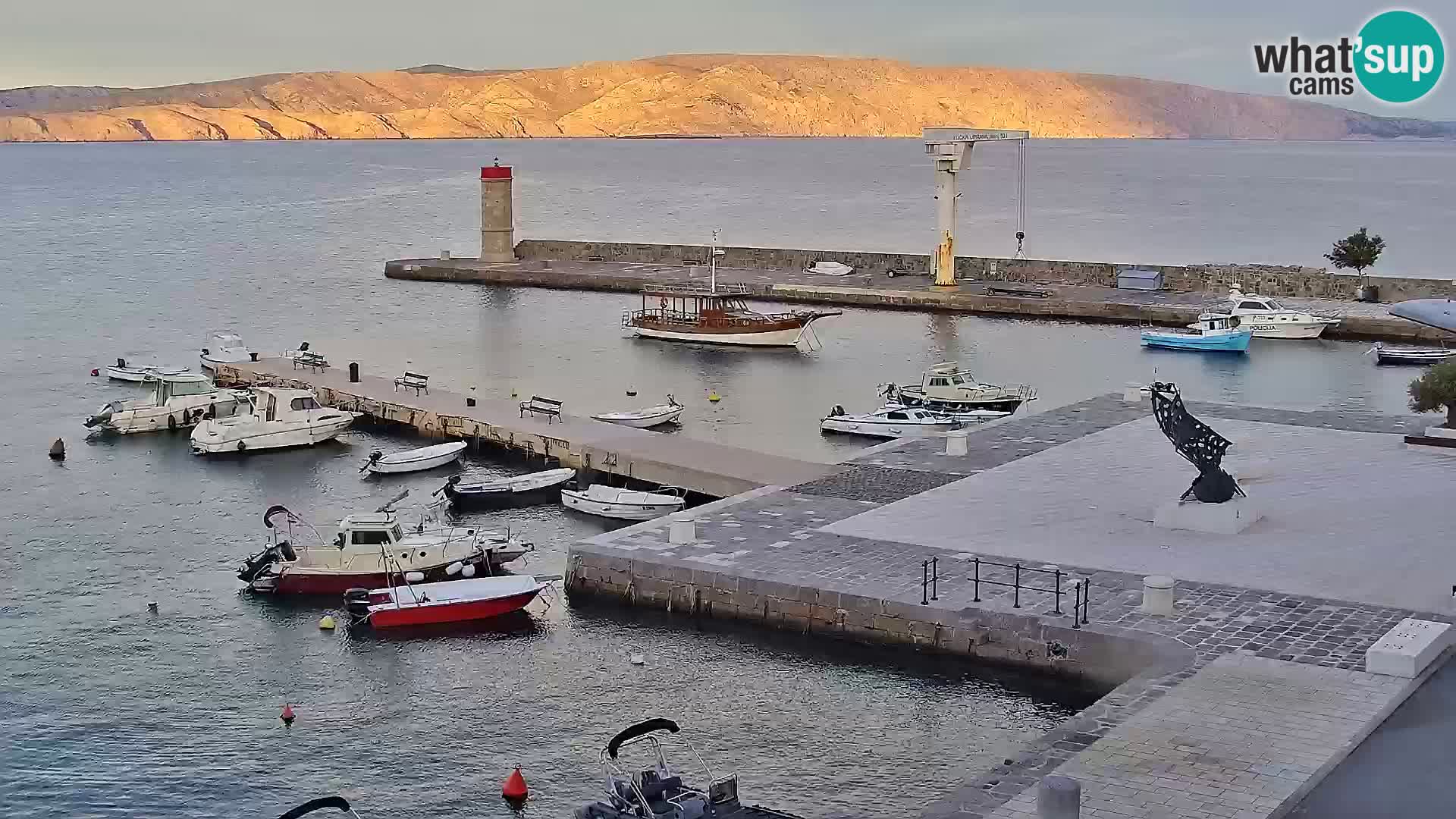 Senj Spletna kamera – pogled na obalo Senja