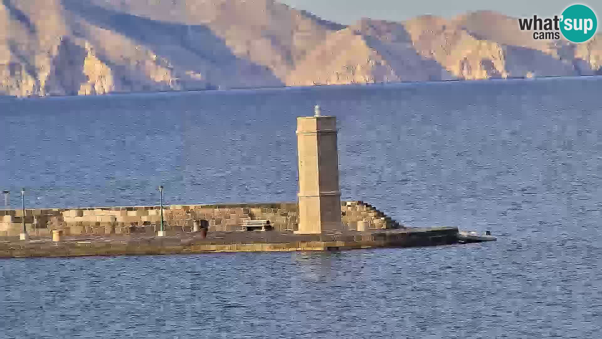 Senj Webcam – Panoramic view of Senj riva