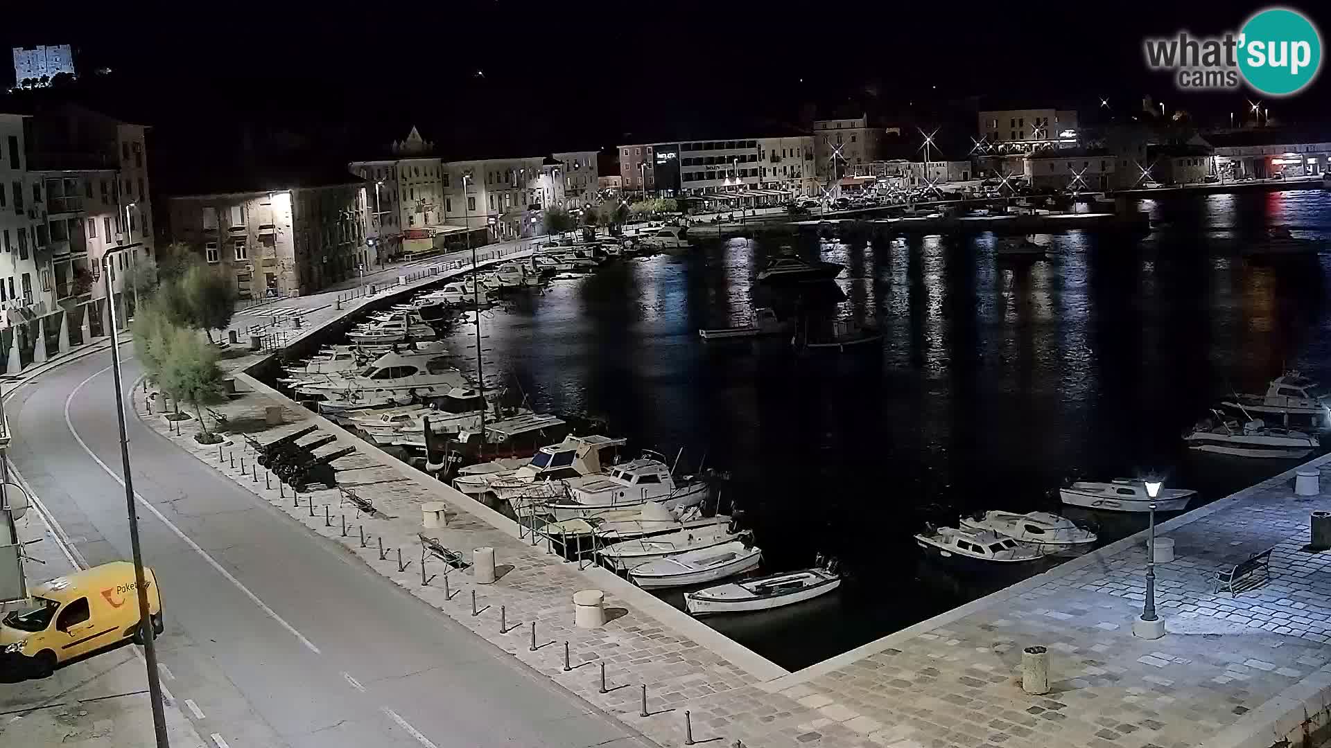 Senj Webcam – Panoramic view of Senj riva