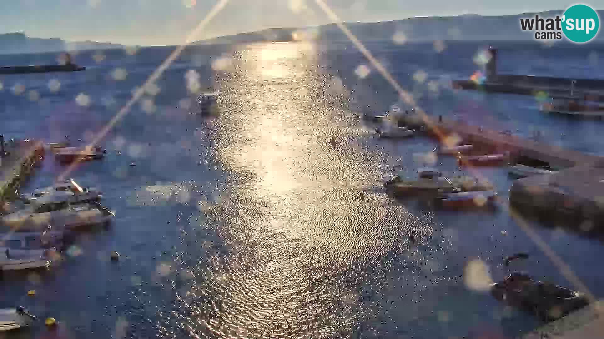 Kamera u živo Senj – Panoramski pogled na senjsku rivu