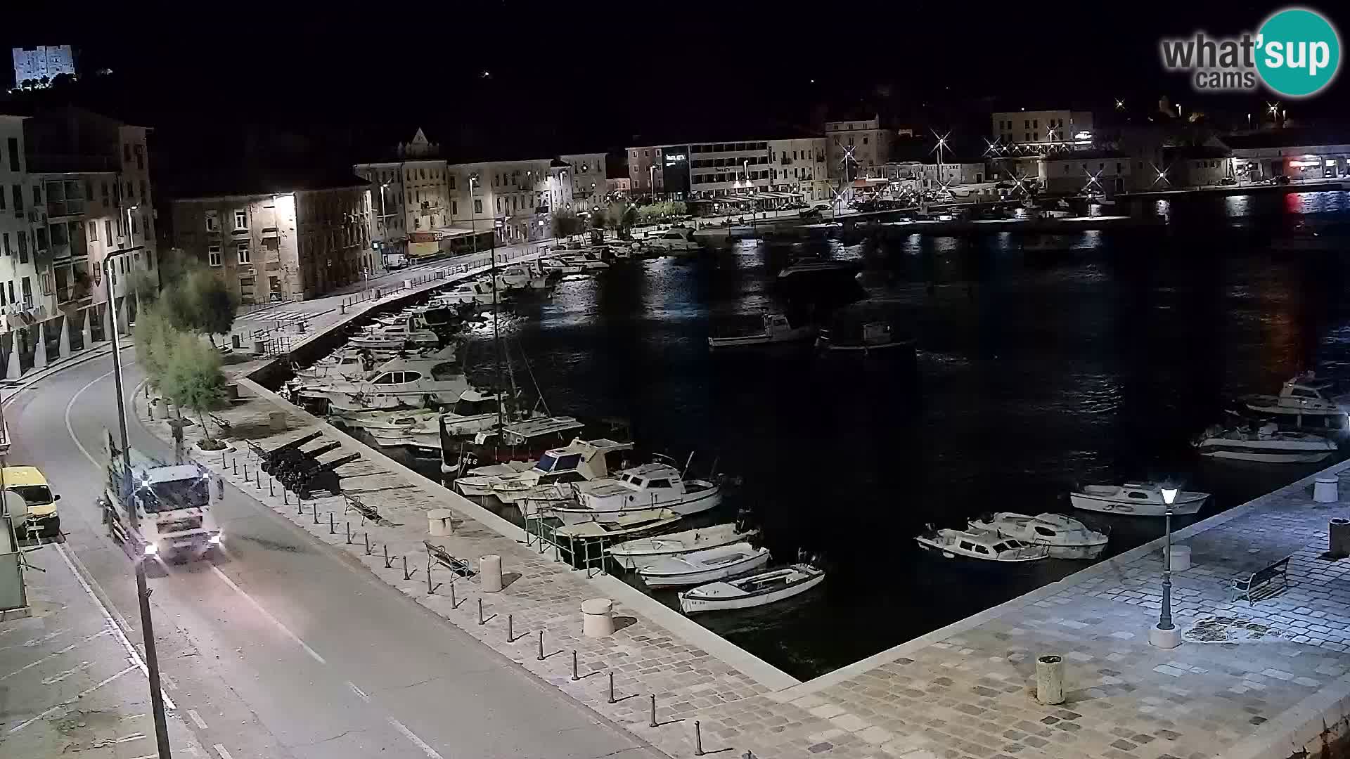 Senj Webcam – Panoramic view of Senj riva