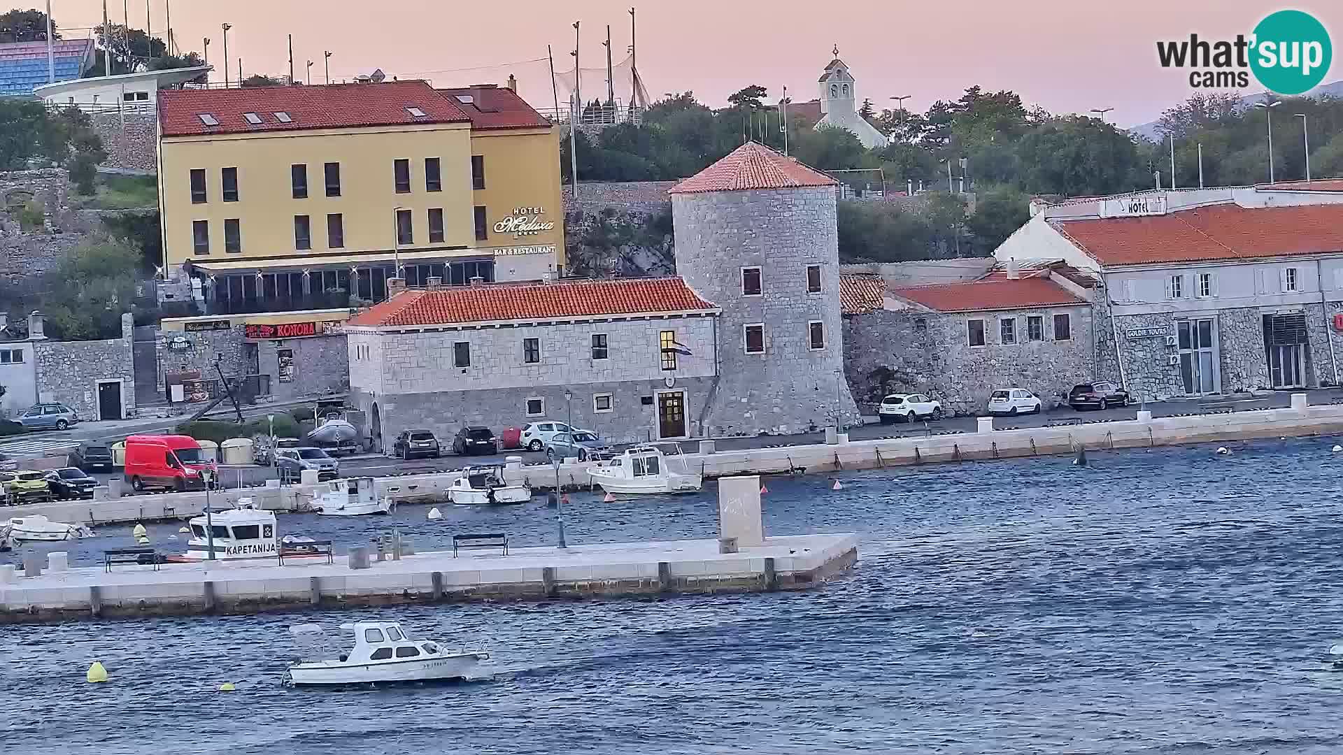 Senj Webcam – Panoramic view of Senj riva