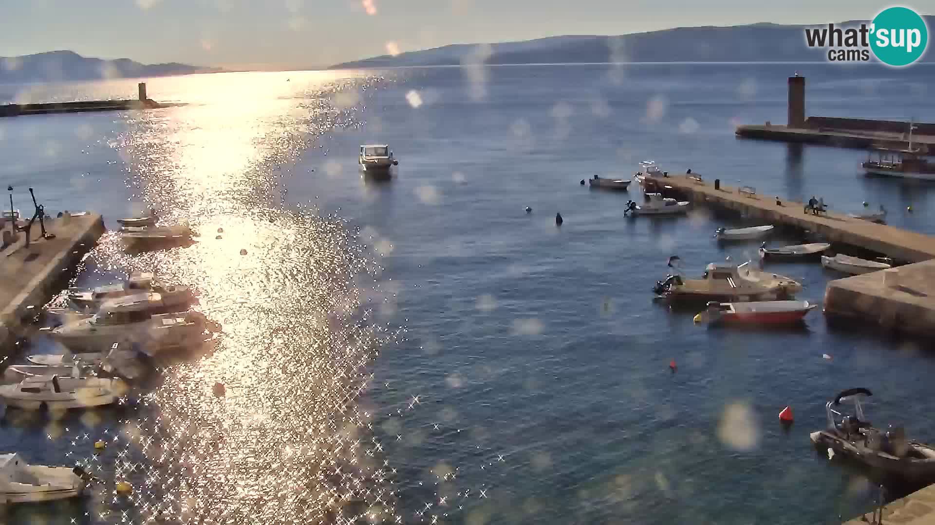 Senj Spletna kamera – pogled na obalo Senja