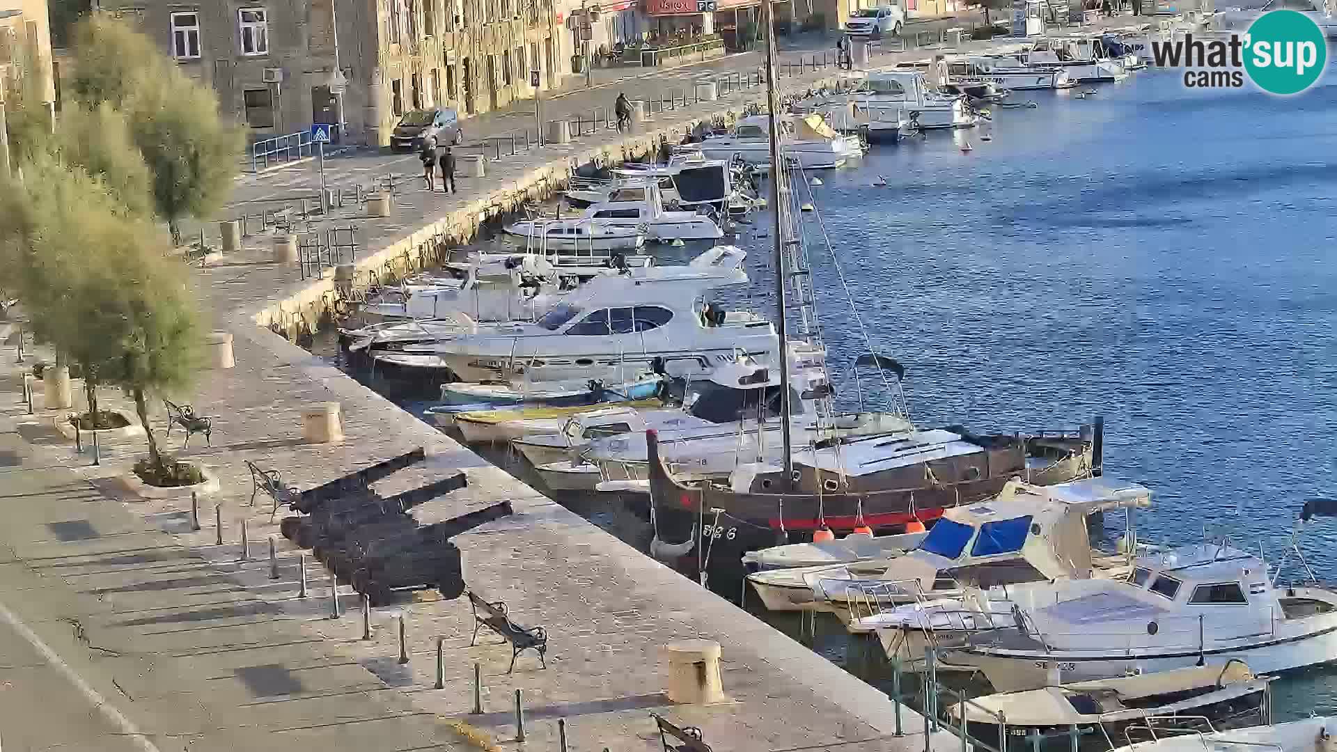 Webcam Segna – Panorama dell’lungomare di Senj