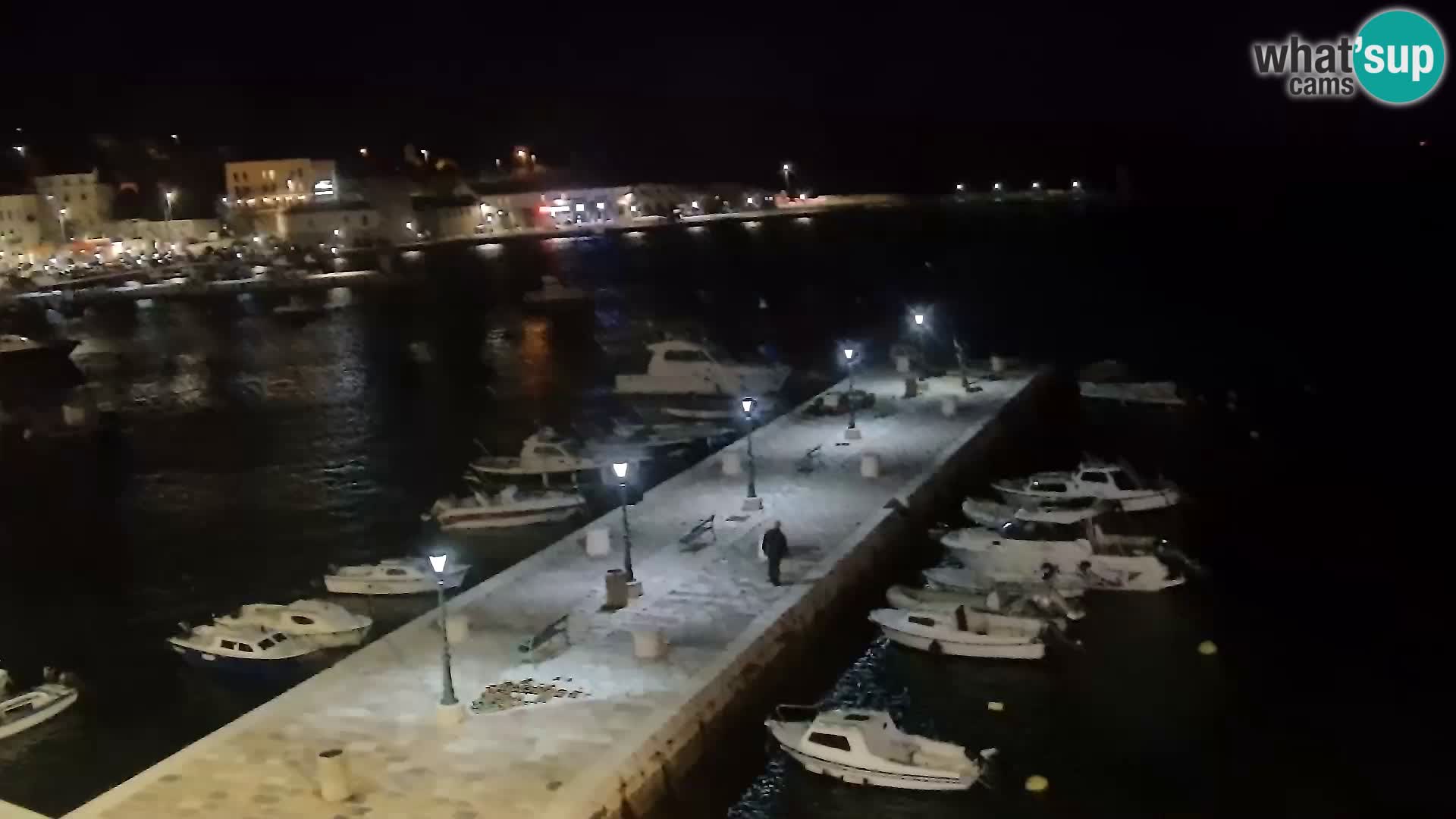 Senj Spletna kamera – pogled na obalo Senja