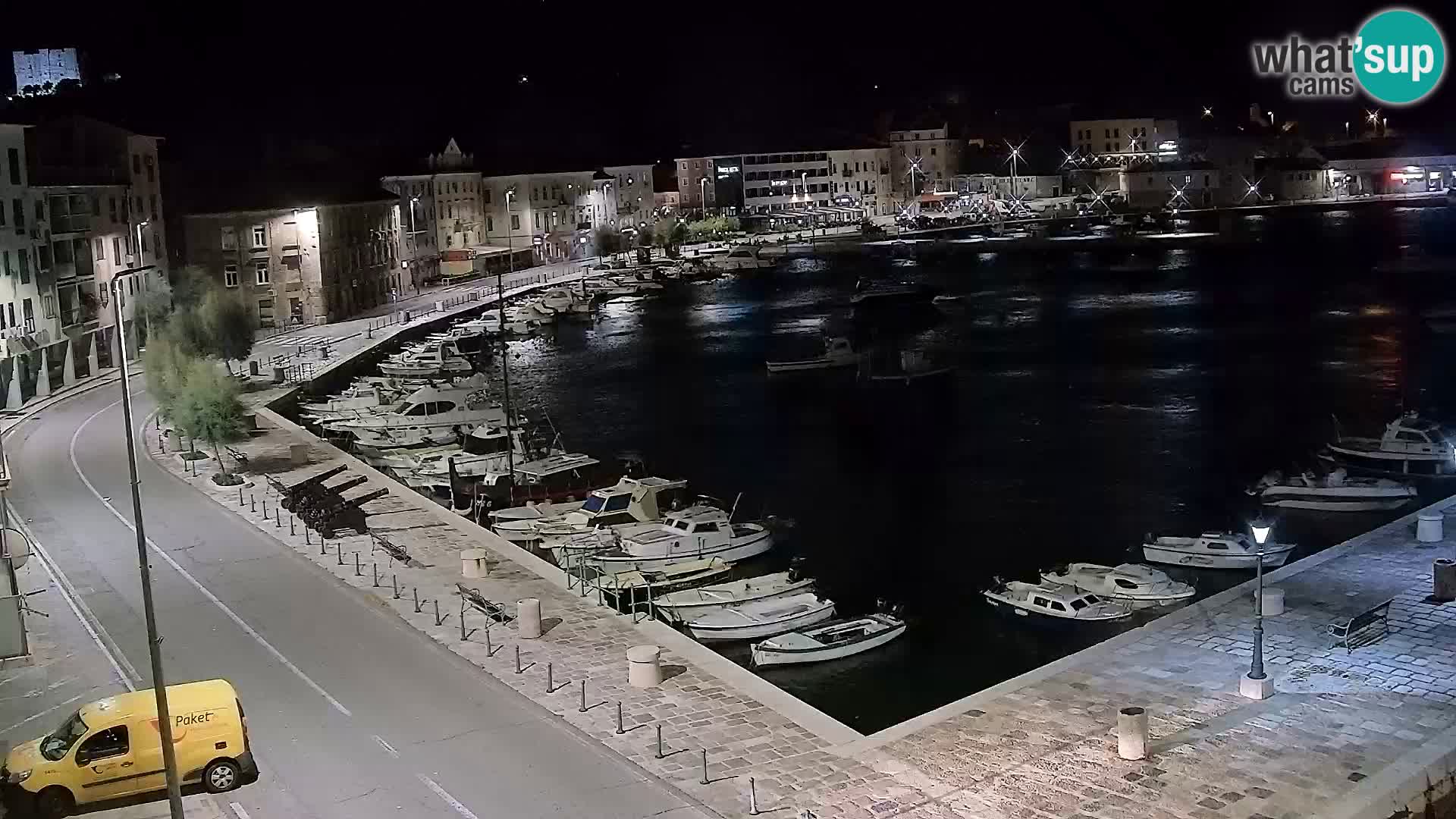 Webcam Segna – Panorama dell’lungomare di Senj