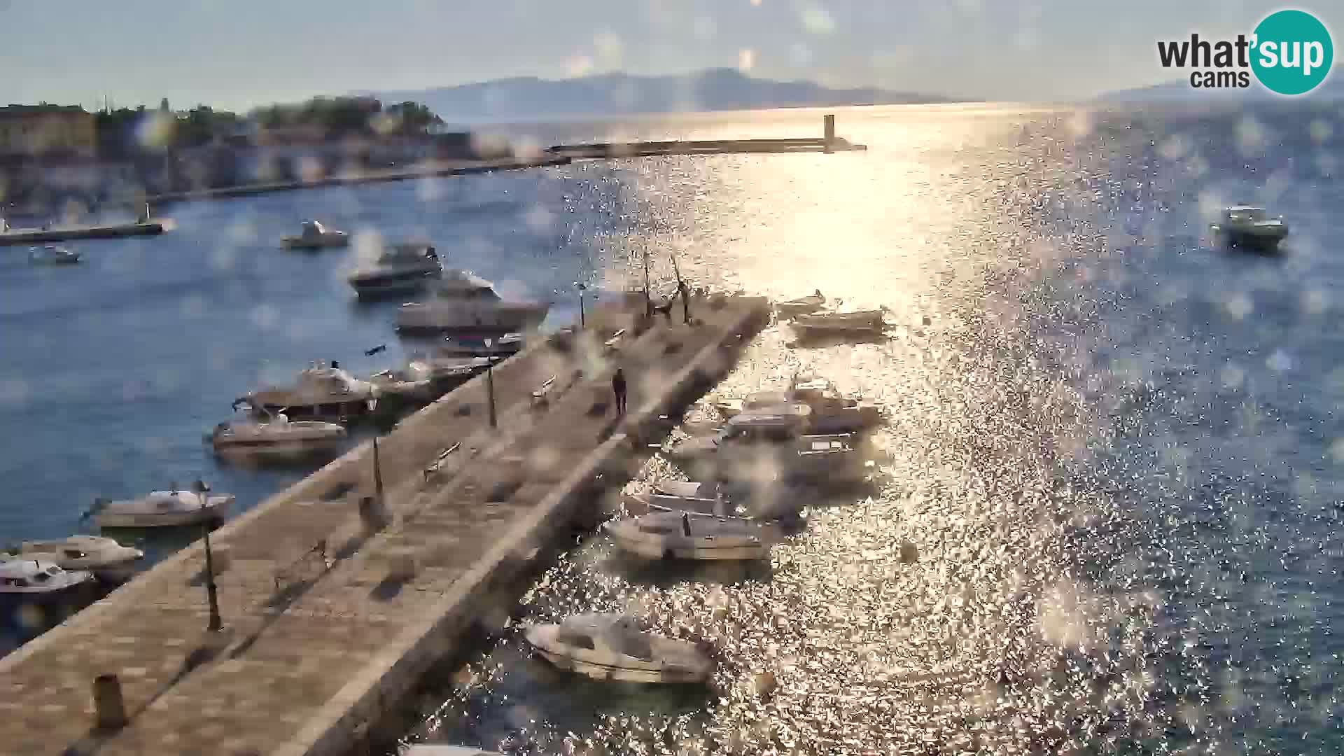 Webcam Segna – Panorama dell’lungomare di Senj