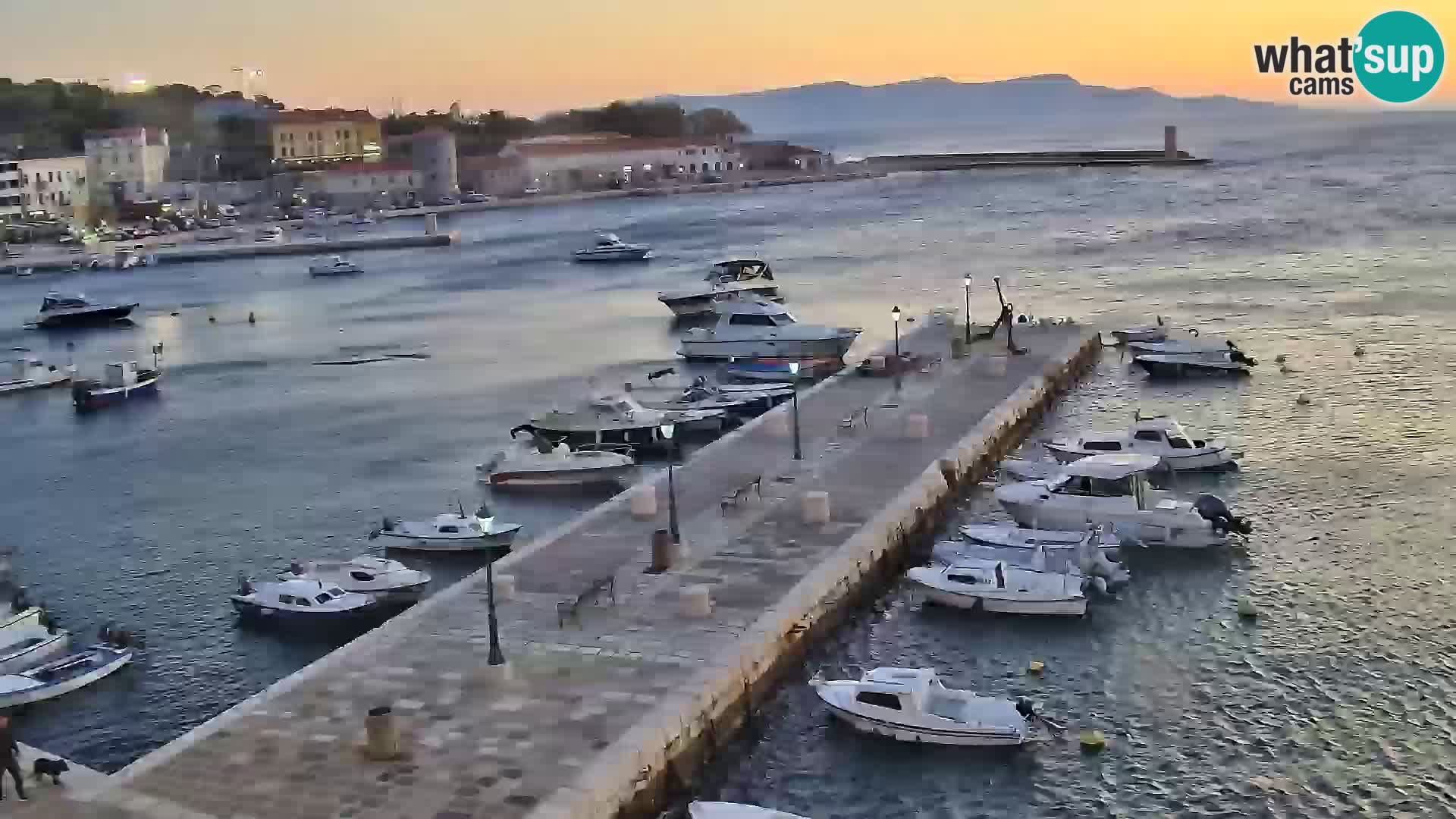 Webcam Segna – Panorama dell’lungomare di Senj